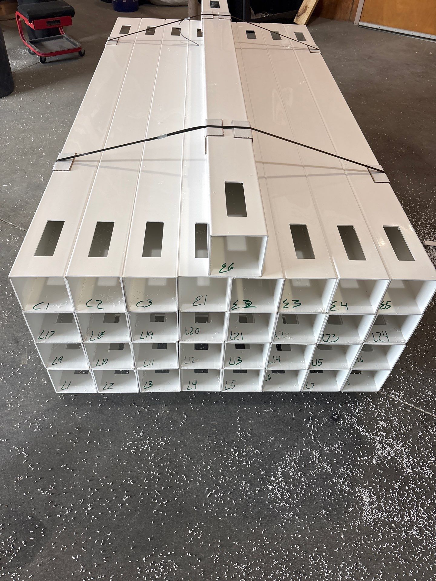 White Vinyl Privacy Fence Installation in Greenville, NC by Superior Fence and Rail