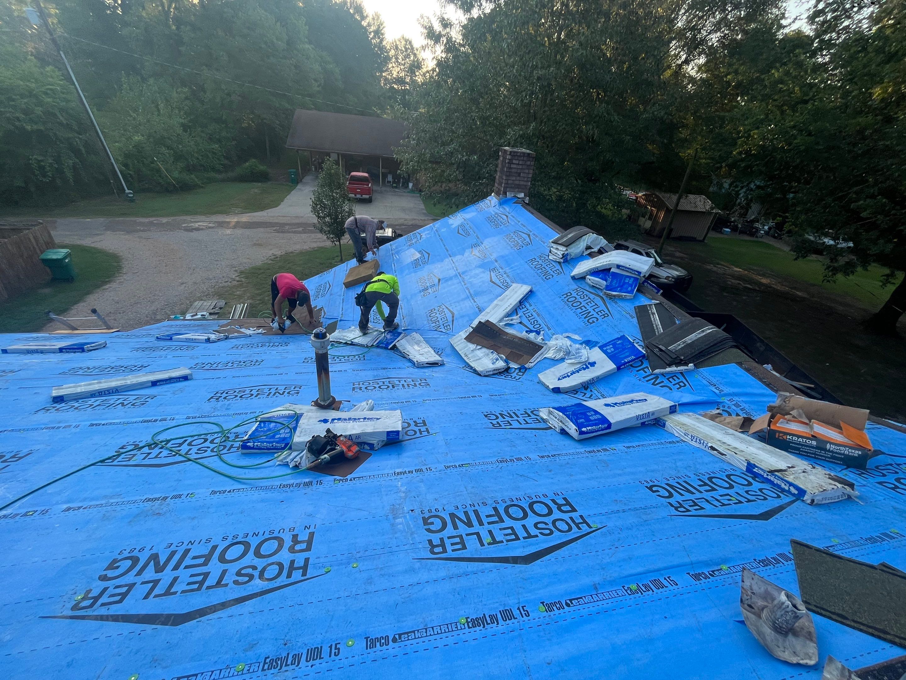 Residential Roofing Repair using Malarkey Highlander by Hostetler Roofing