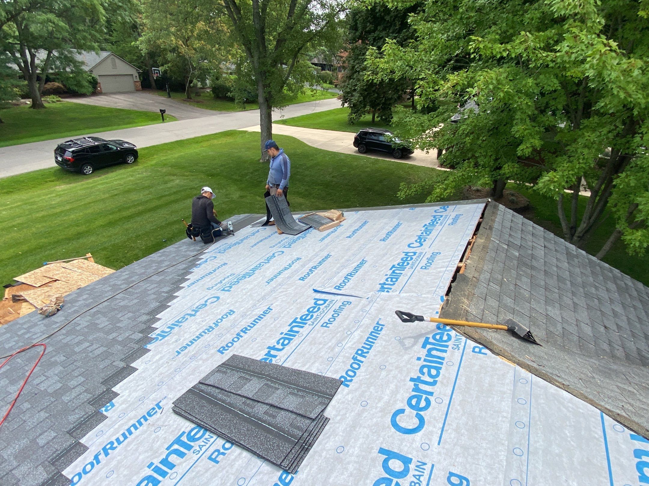 Roof Replacement using CertainTeed Landmark by 180 Contractors