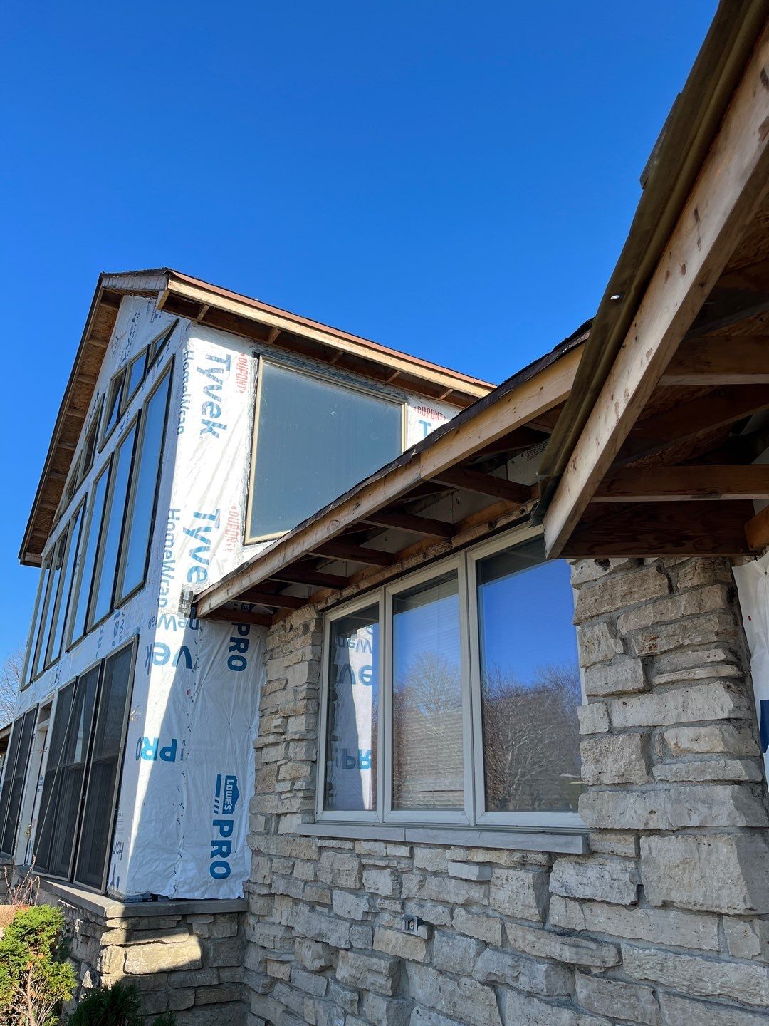 Siding Installation using LP Smart Siding by Total Restoration Services