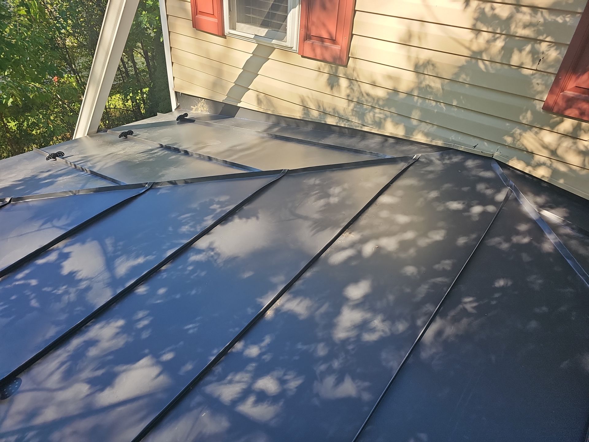 Metal Roof and Gutter Replacement by Winchester Roofing