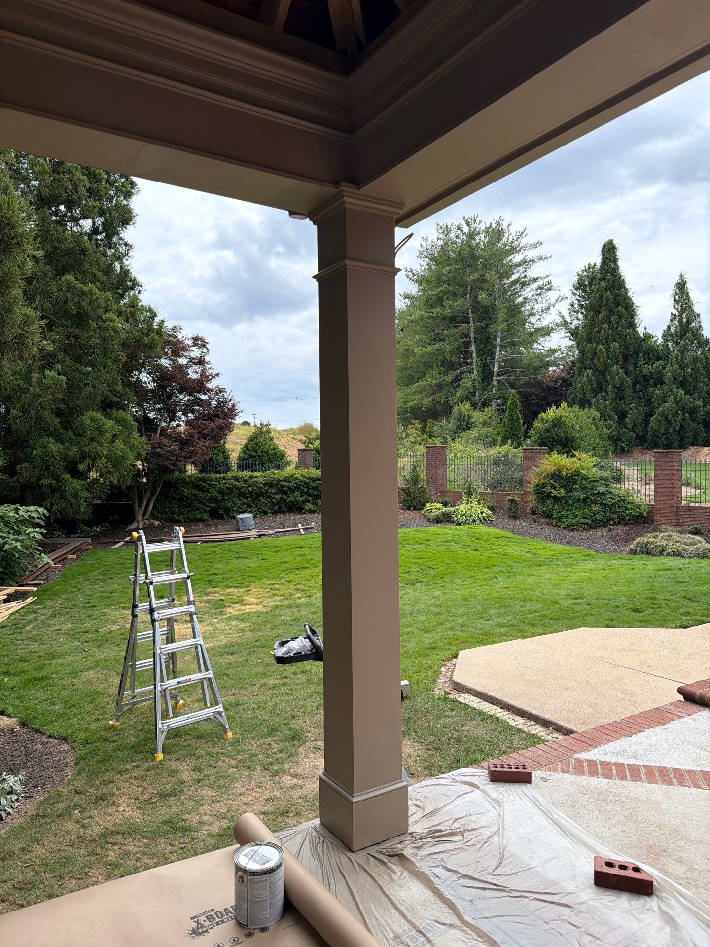TimberTech Aluminum Deck Installation in Greer by Odio Custom Builders