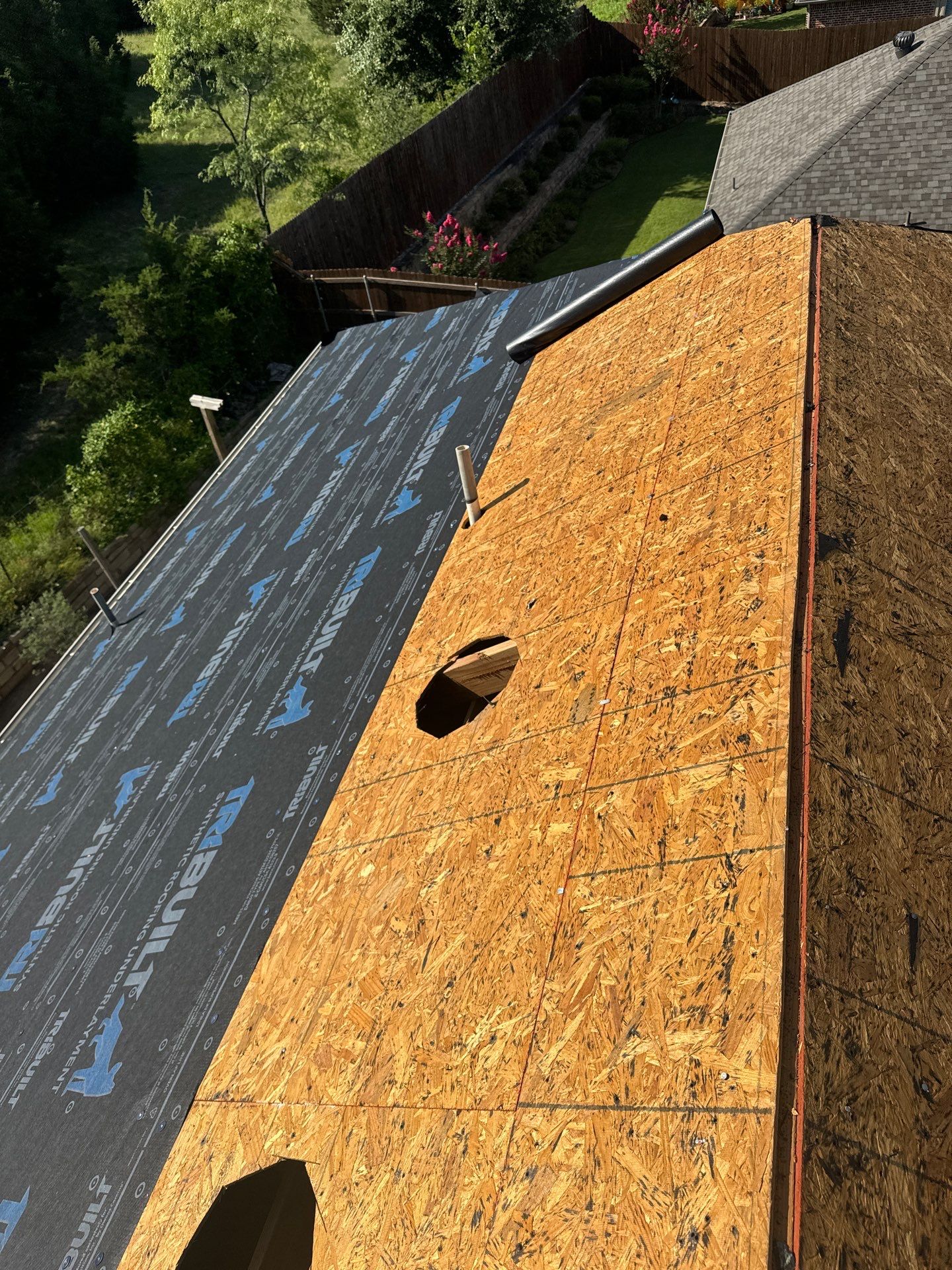 Project in Weatherford by Lonestar Roofing and Restoration LLC.