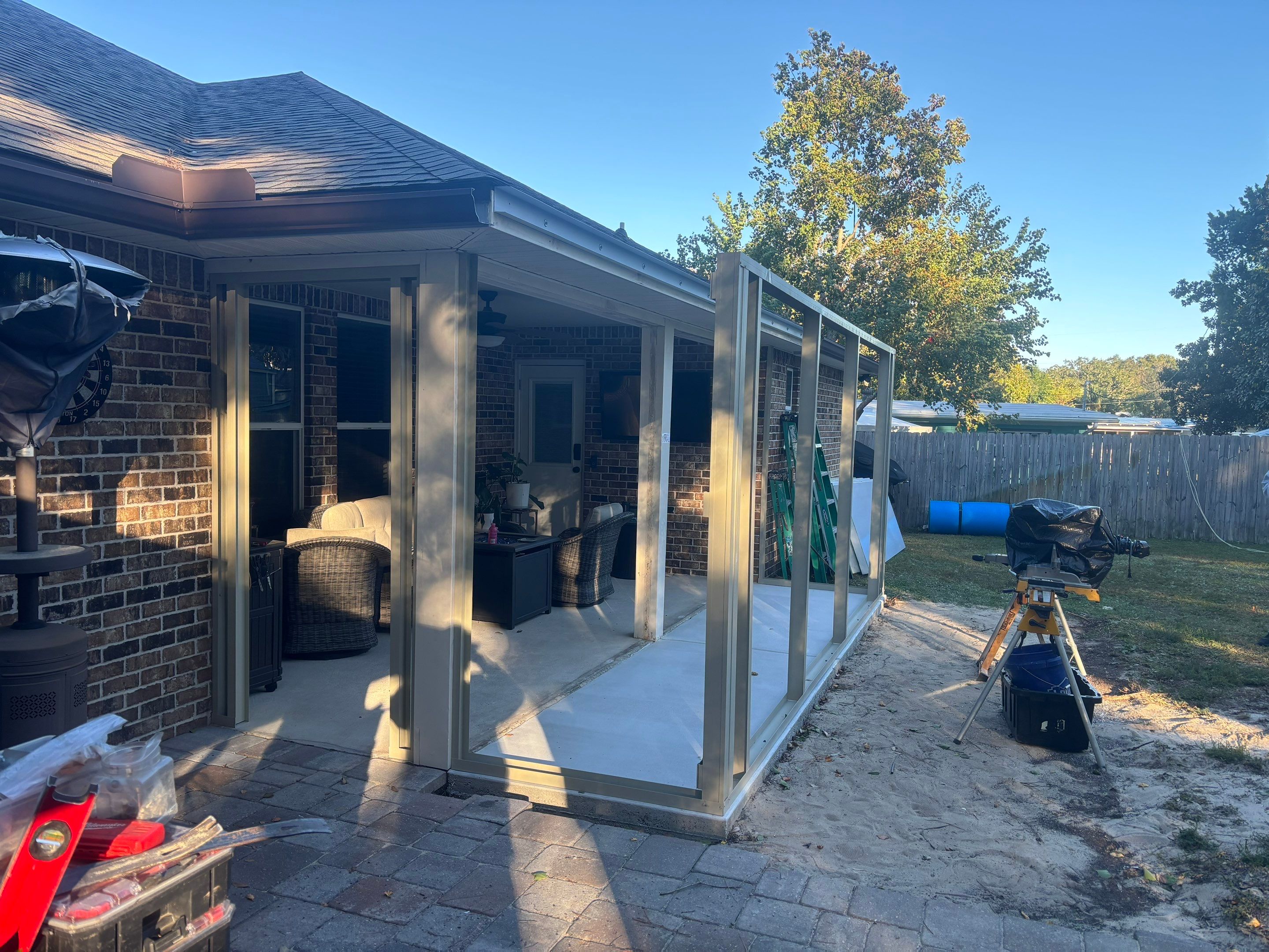 Screen Room in Ft, Walton by Titan Sunrooms