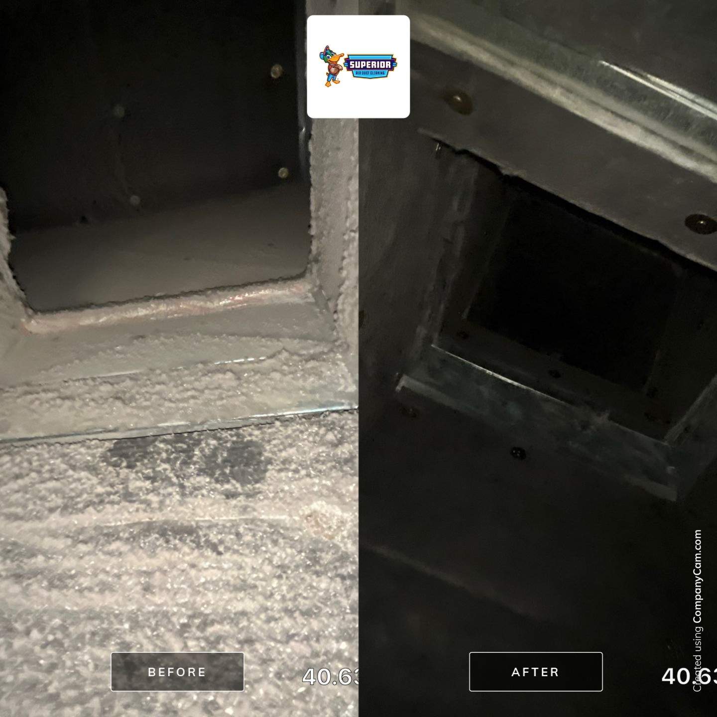 Air Duct Cleaning With a Vacuum Truck in Wexford, PA. by Superior Air Duct Cleaning