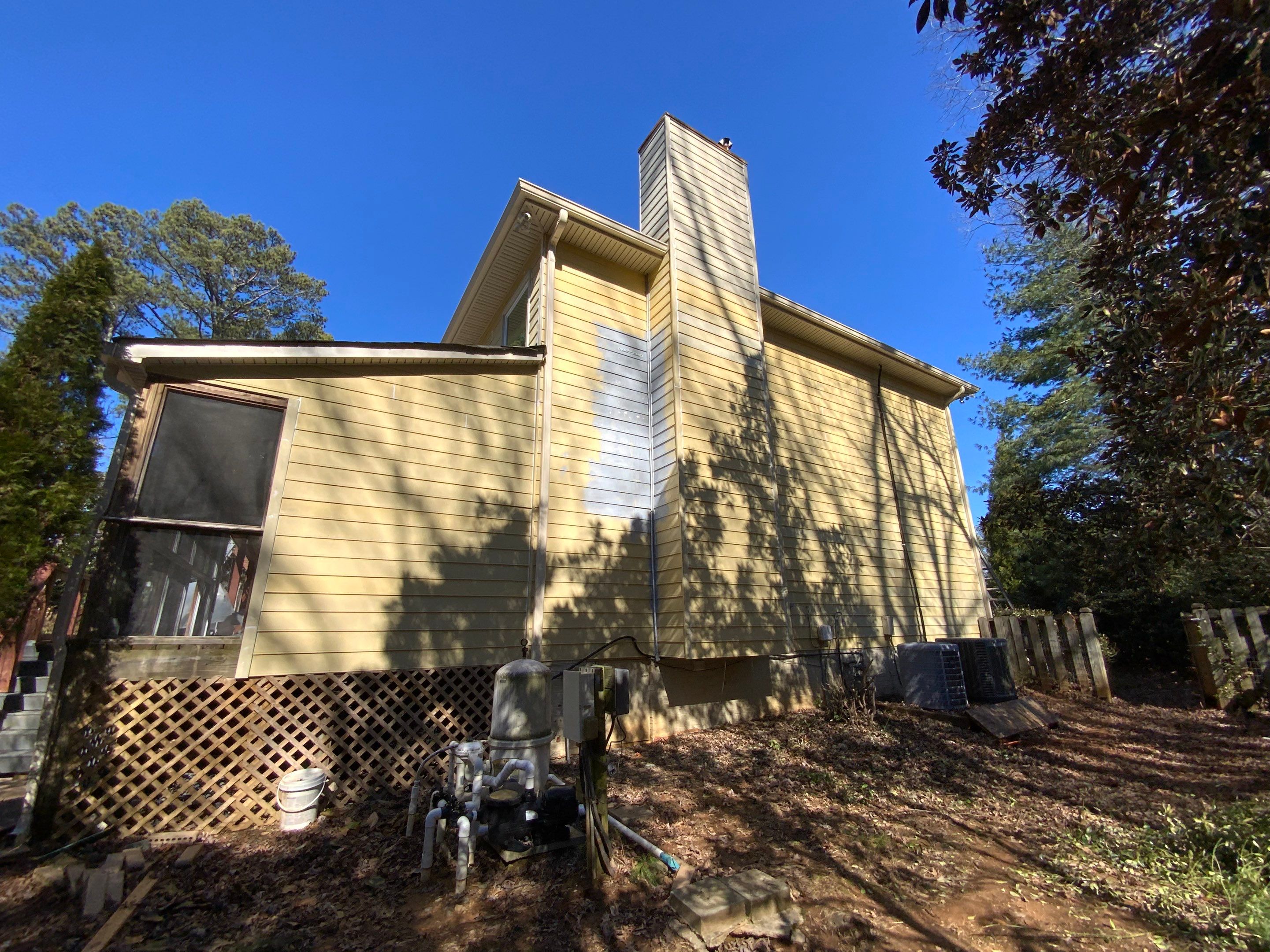 Full Exterior Painting and Color Transformation in Roswell, Georgia by Swift Home Renovations