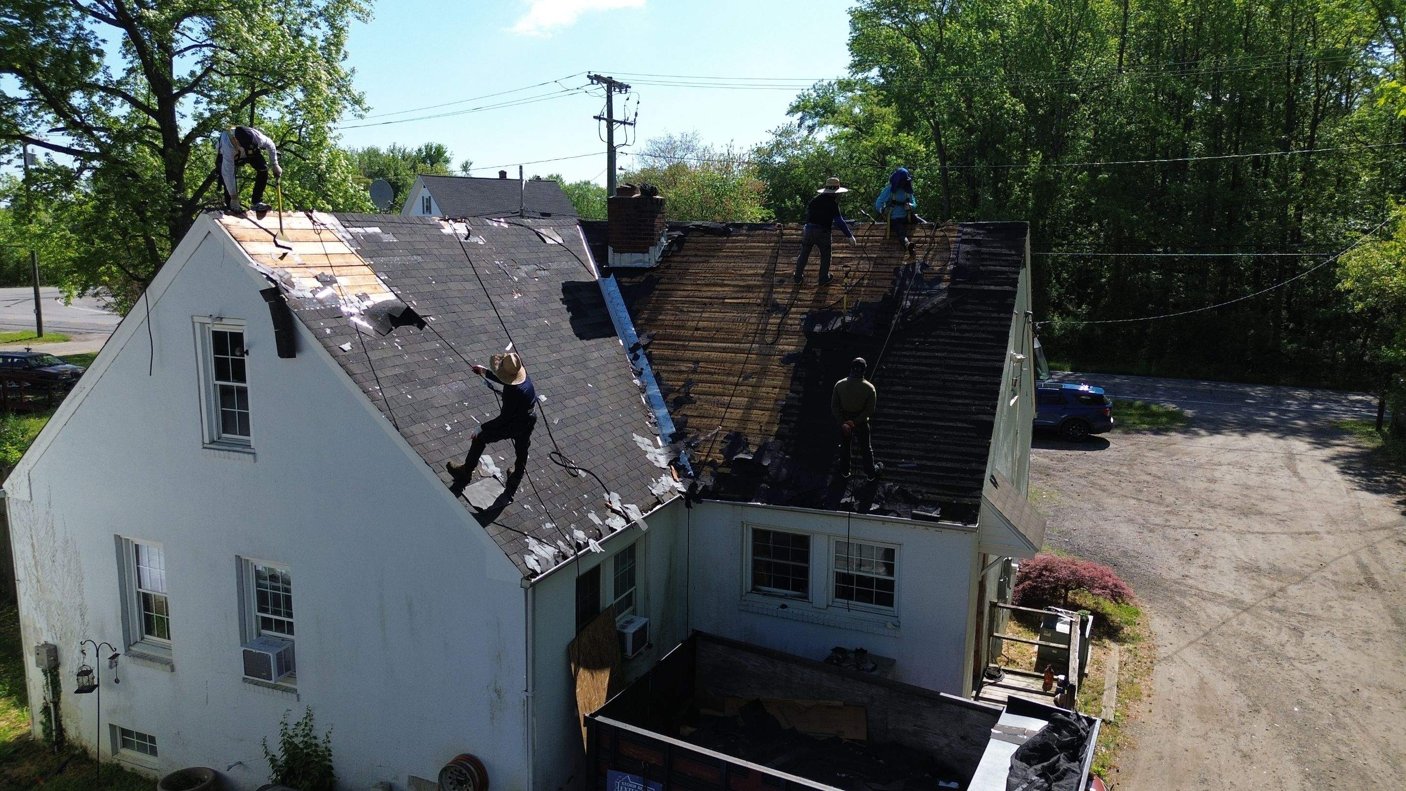 Residential Roofing Installation using TAMKO TITAN - Rustic Black by Storm Ready Exteriors
