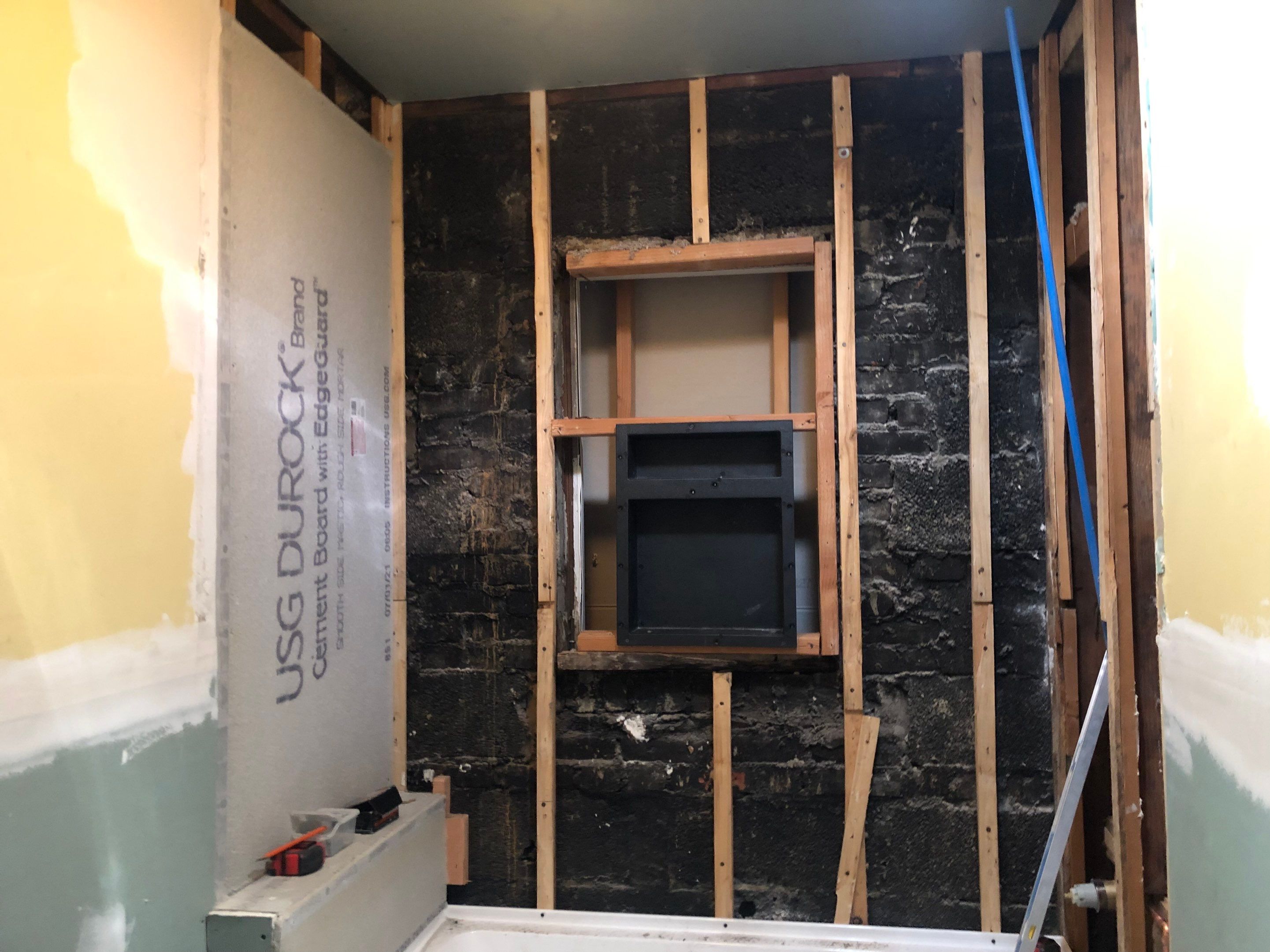 Bathroom Remodel using Tile by Home Concepts Construction