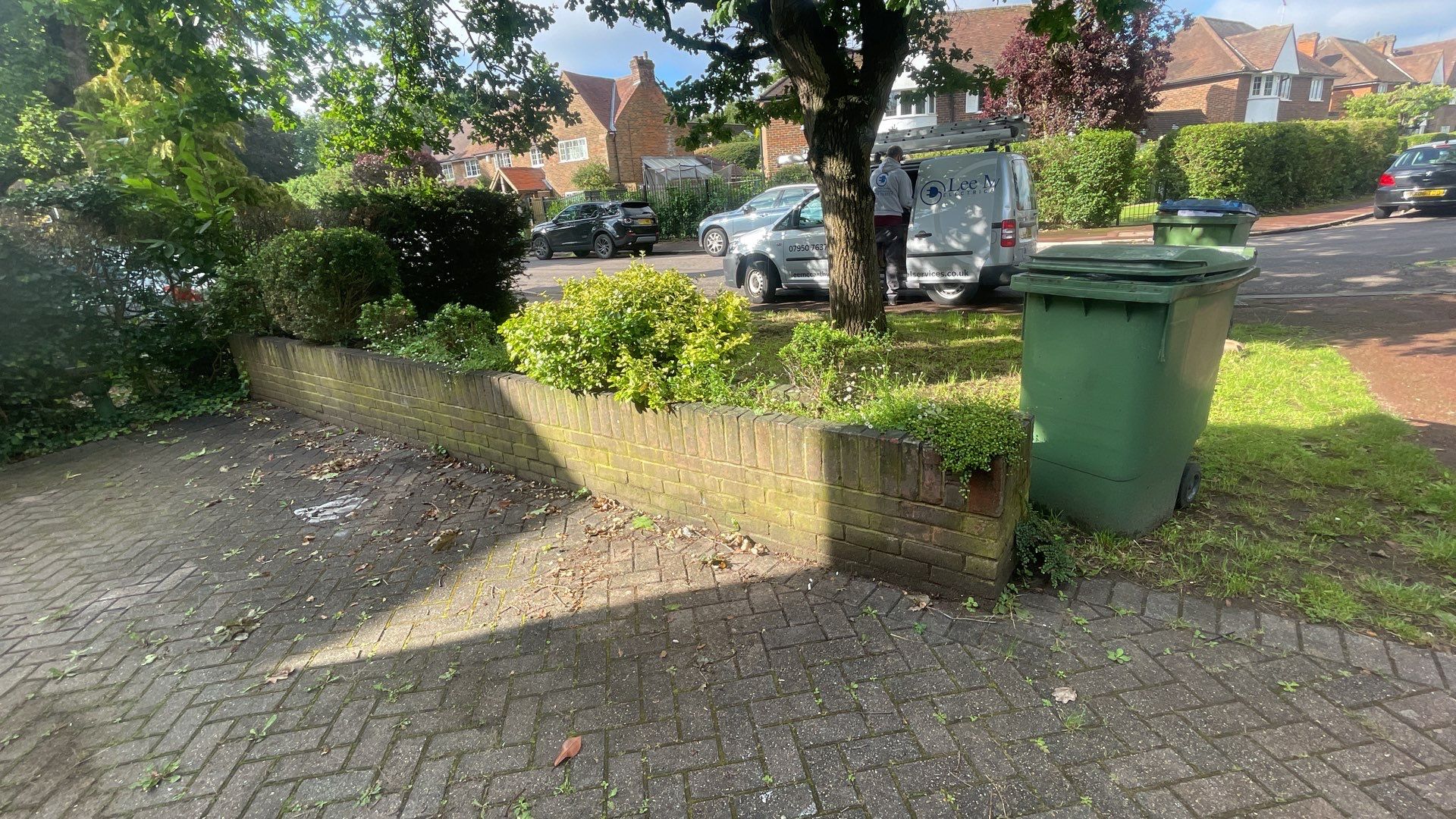 Driveway And Patio Clean using honda 21 ltr/min by Ges Exterior Cleaning ltd