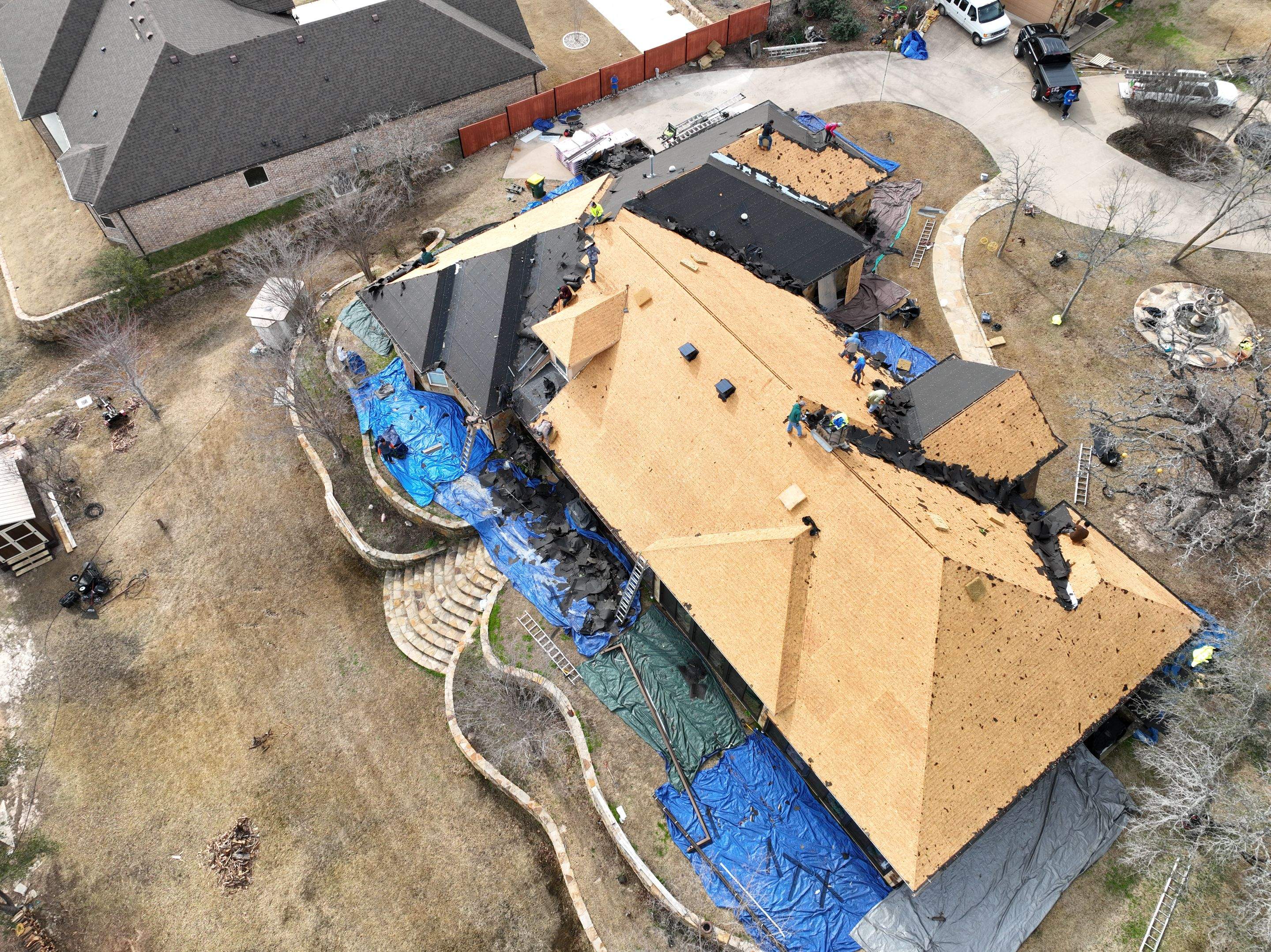 Residential Roofing Installation using Owens Corning Duration by Becker Roofing and Exteriors