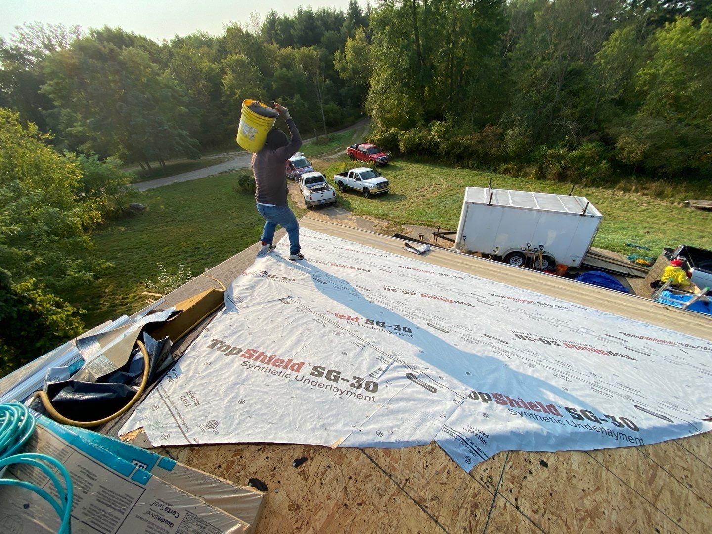 Roof Replacement using CertainTeed Landmark by 180 Contractors