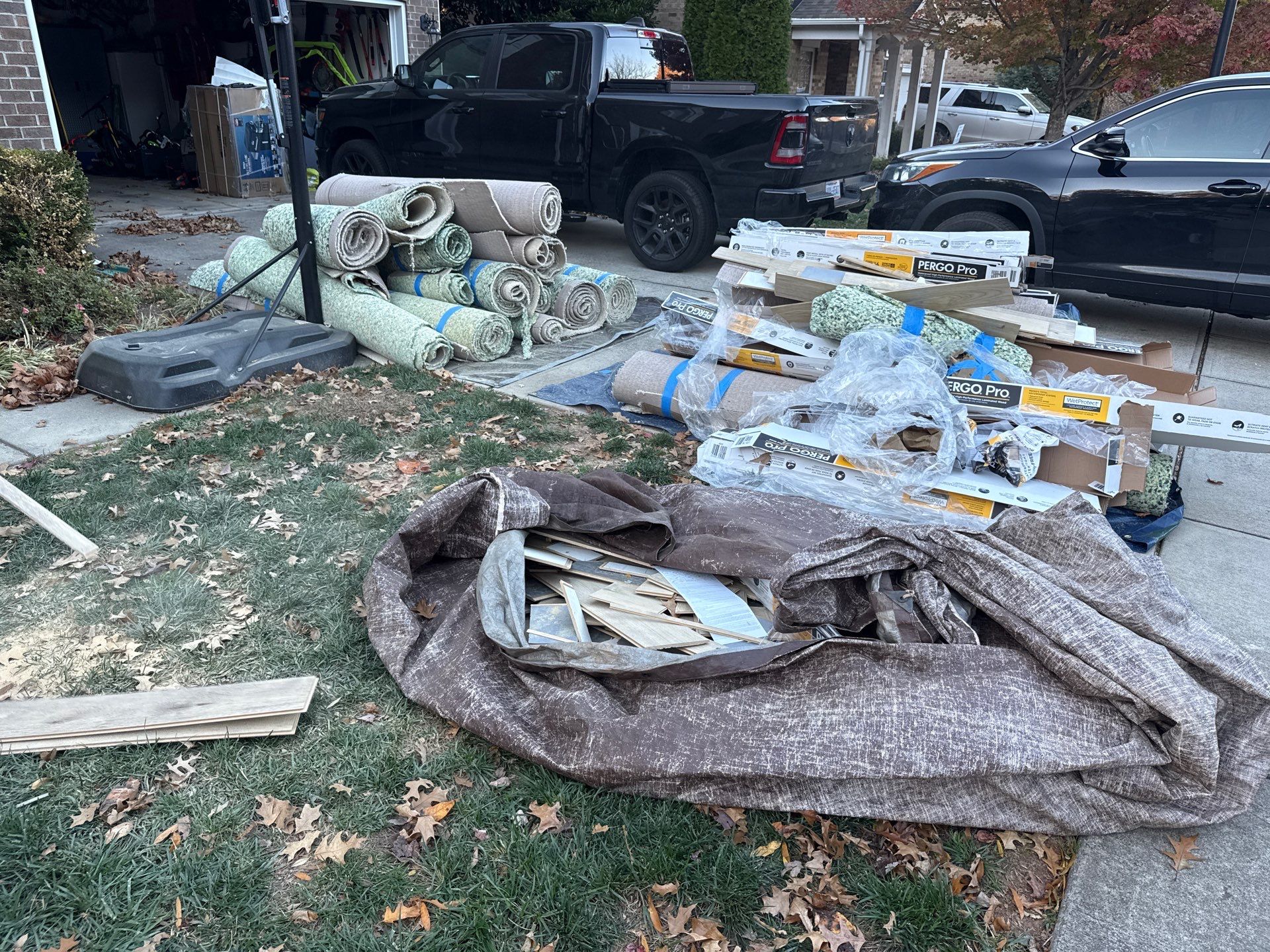 Project in Charlotte by Badger Hauling