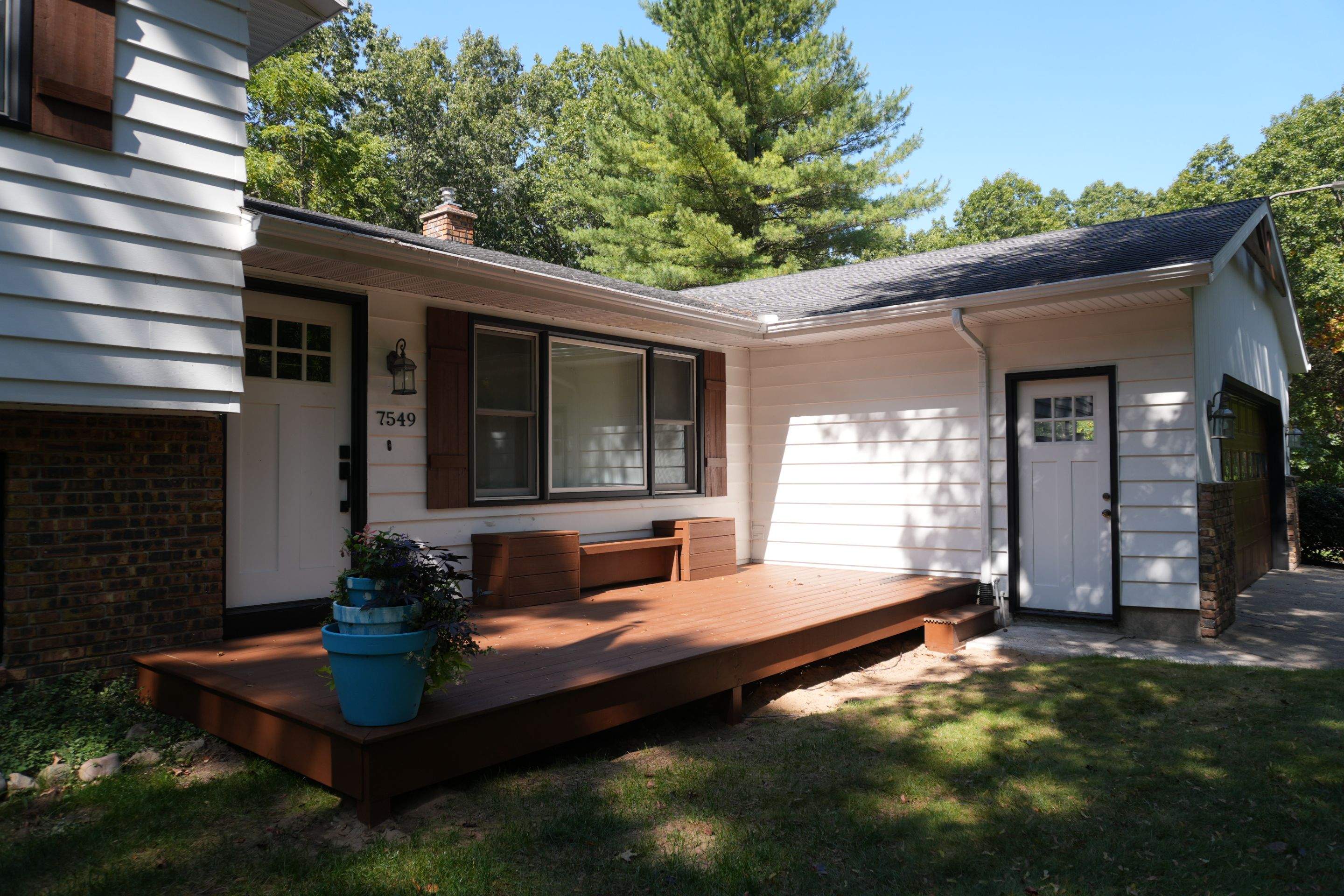 Exterior Remodel & Custom Deck