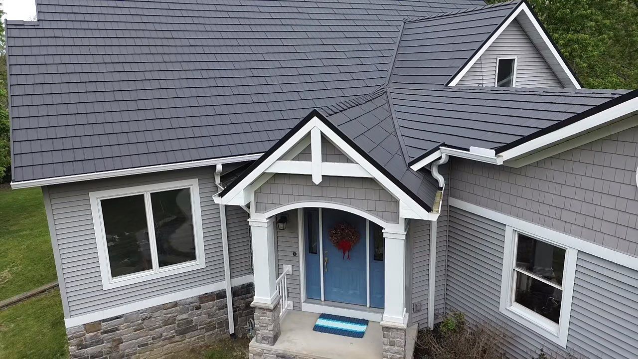 Luxury Metal Roof Transformation in Goshen, IN by 4Ever Metal Roofing
