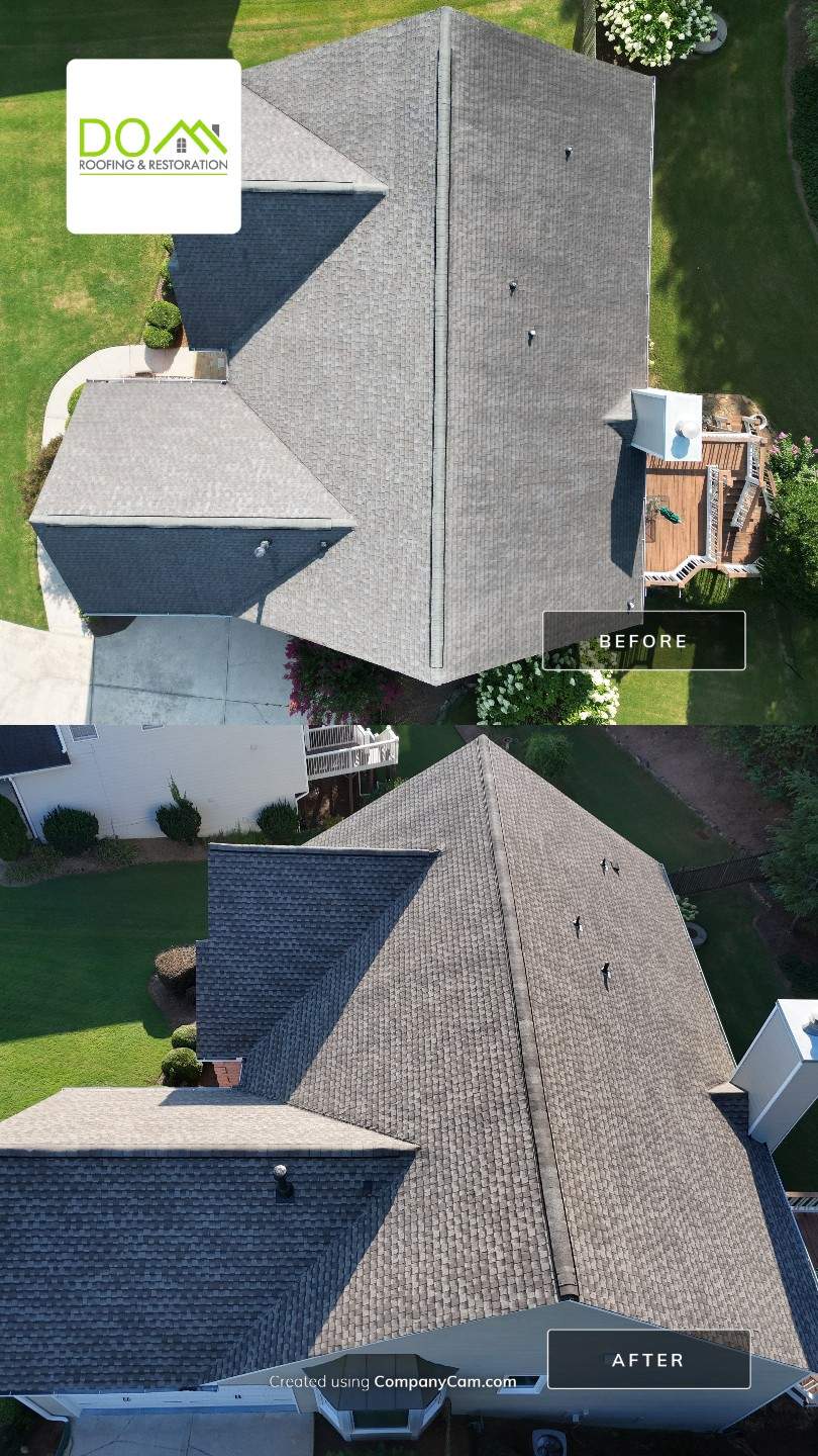  Firelite Lane Suwanee Roof Replacement  by Dom Roofing & Restoration