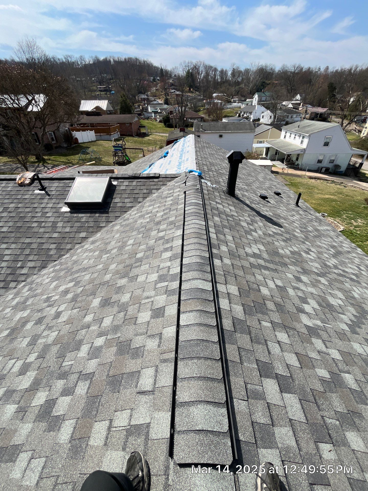 Residential Roofing Installation using Certainteed Landmark Pro Shingles by Fahey Roofing + Contracting