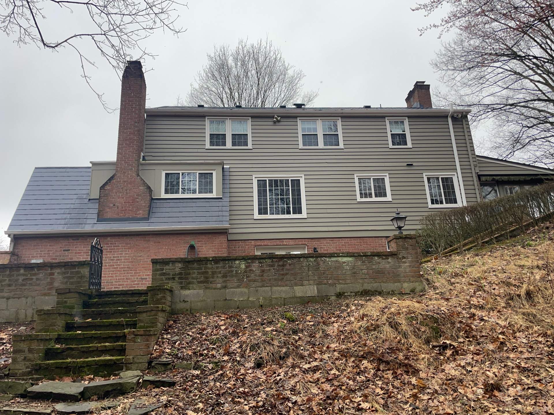 James Hardie Transformation of a Majestic Sewickley Heights Home by Ideal Siding Pittsburgh