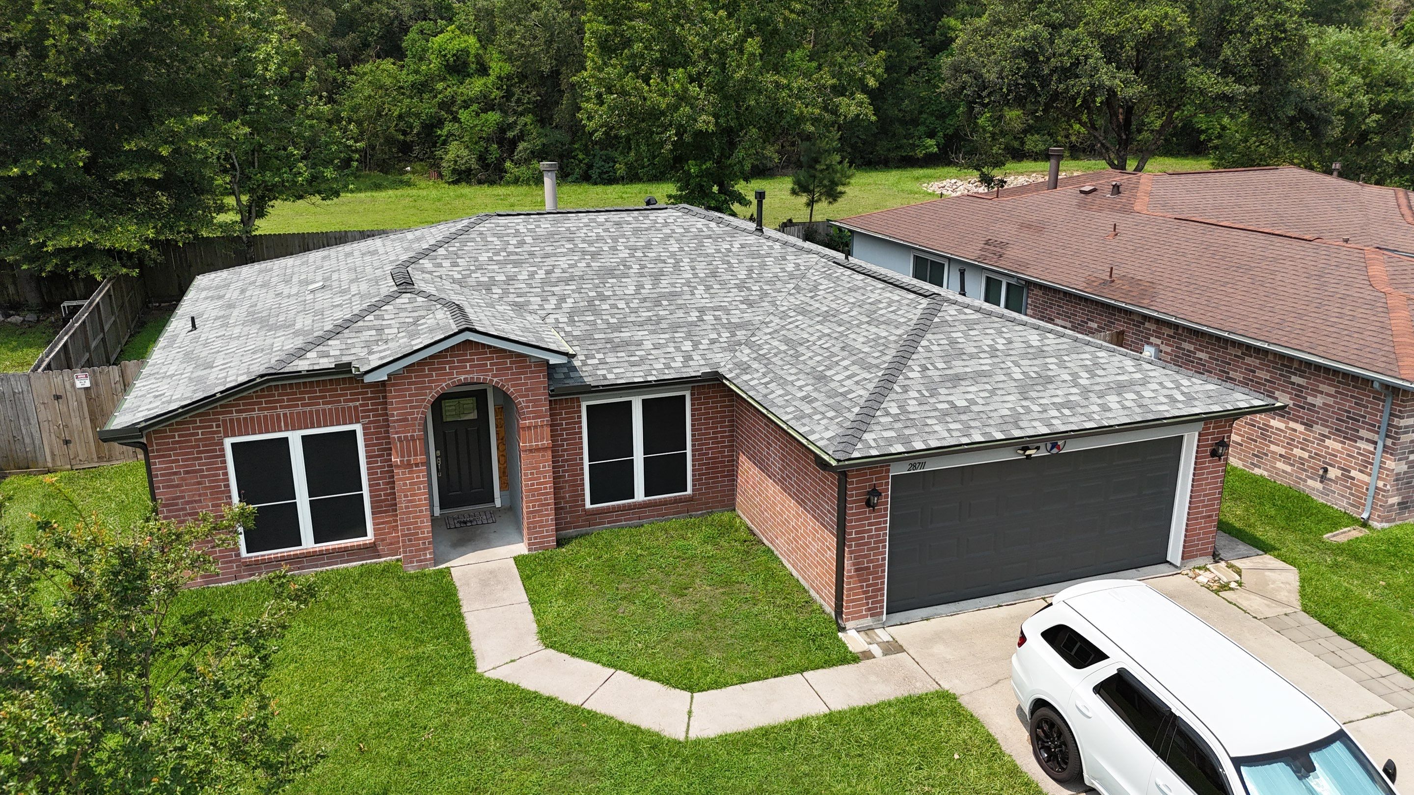 Residential Roofing Installation using IKO Dynasty by Core Four Roofing