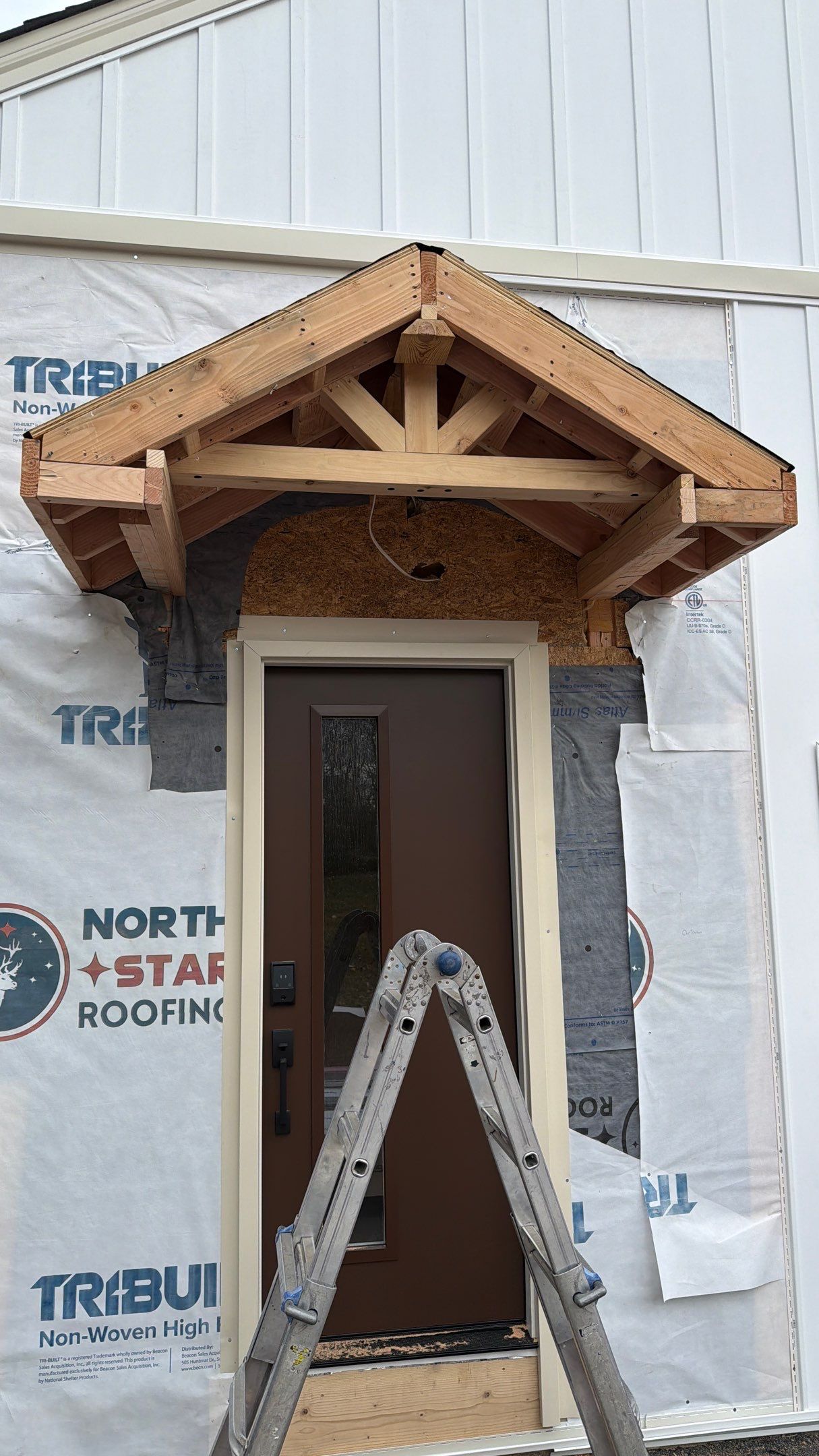 Full Exterior Renovation with GAF Roofing System in North Wales by North Star Roofing