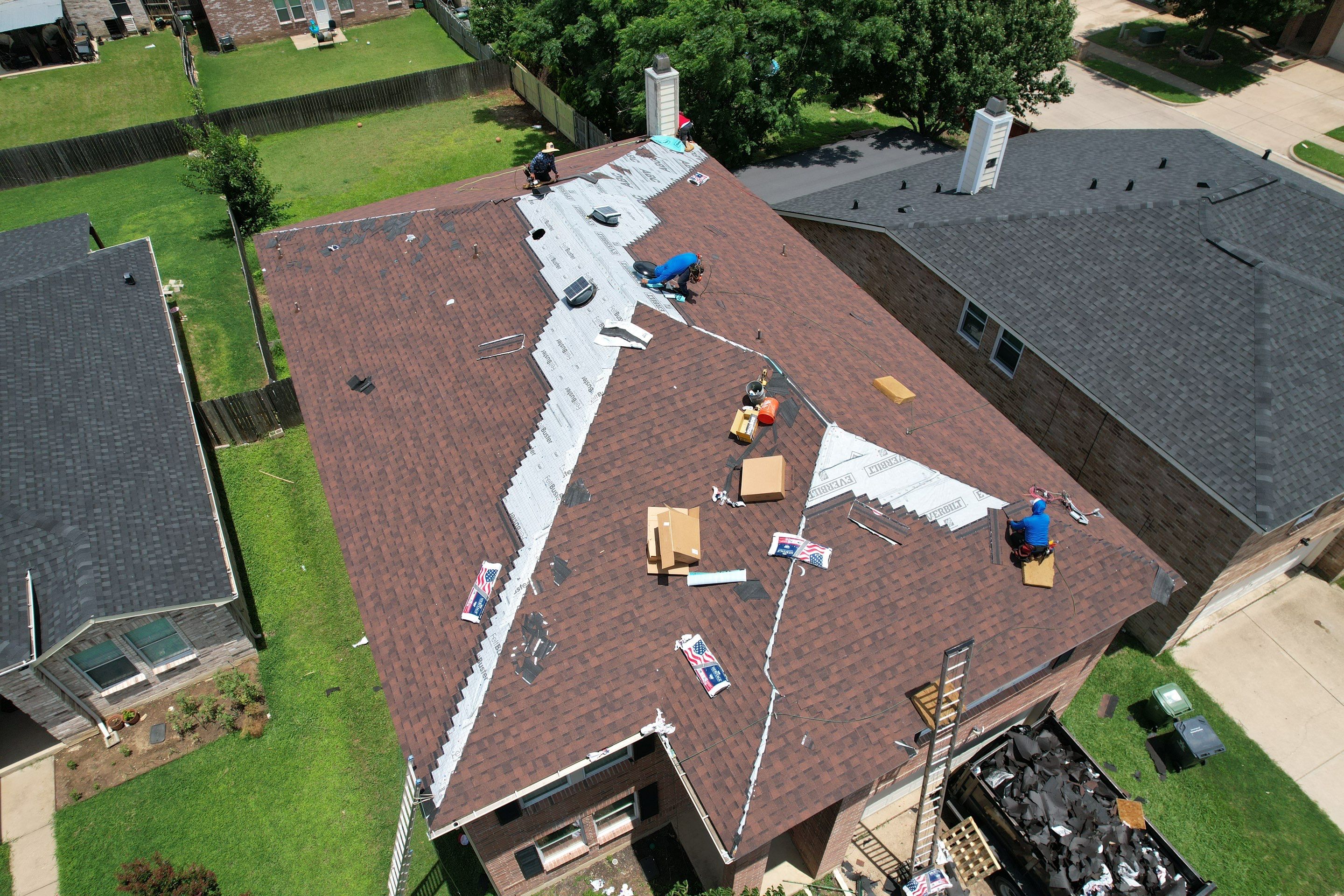 Project in Arlington  by Zeus Exteriors