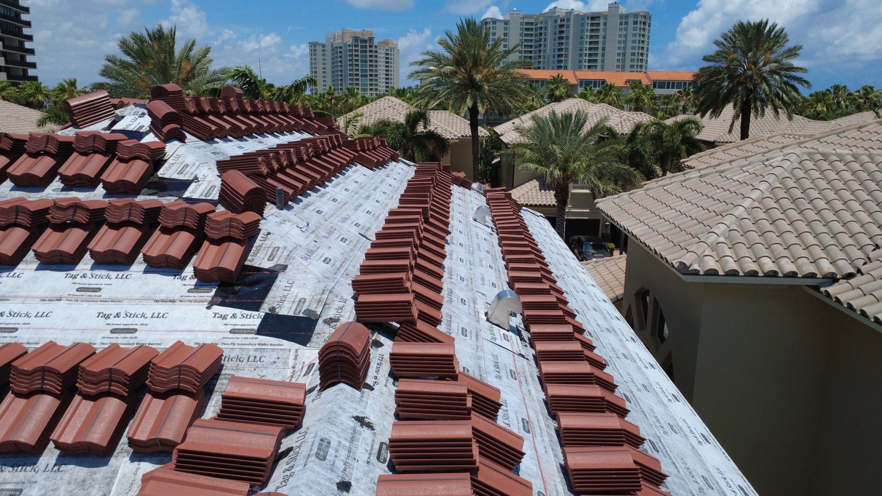 Residential Roofing Installation using Crown by BLUES BROTHERS ROOFING