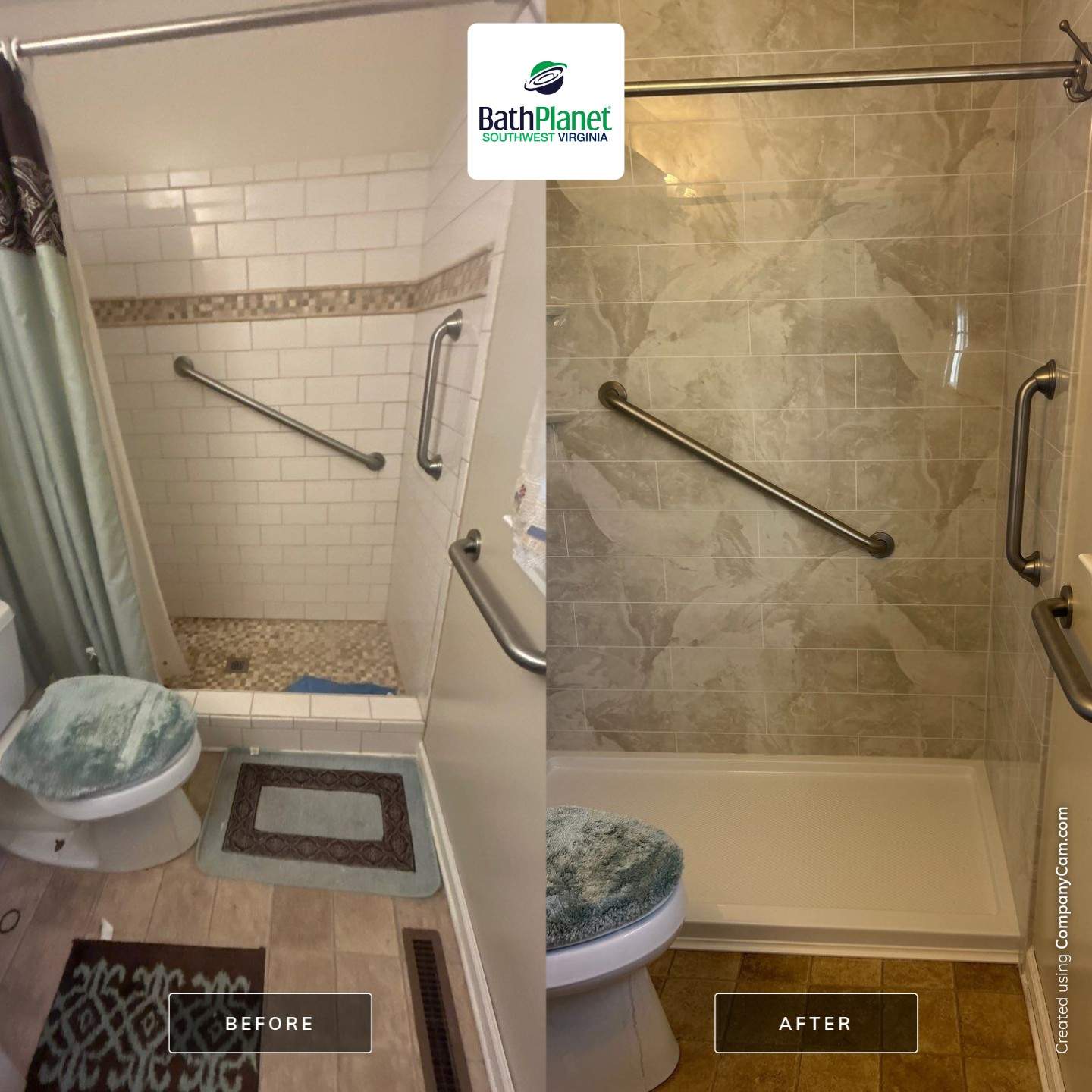 Shower Upgrade by BathPlanet SW Virginia