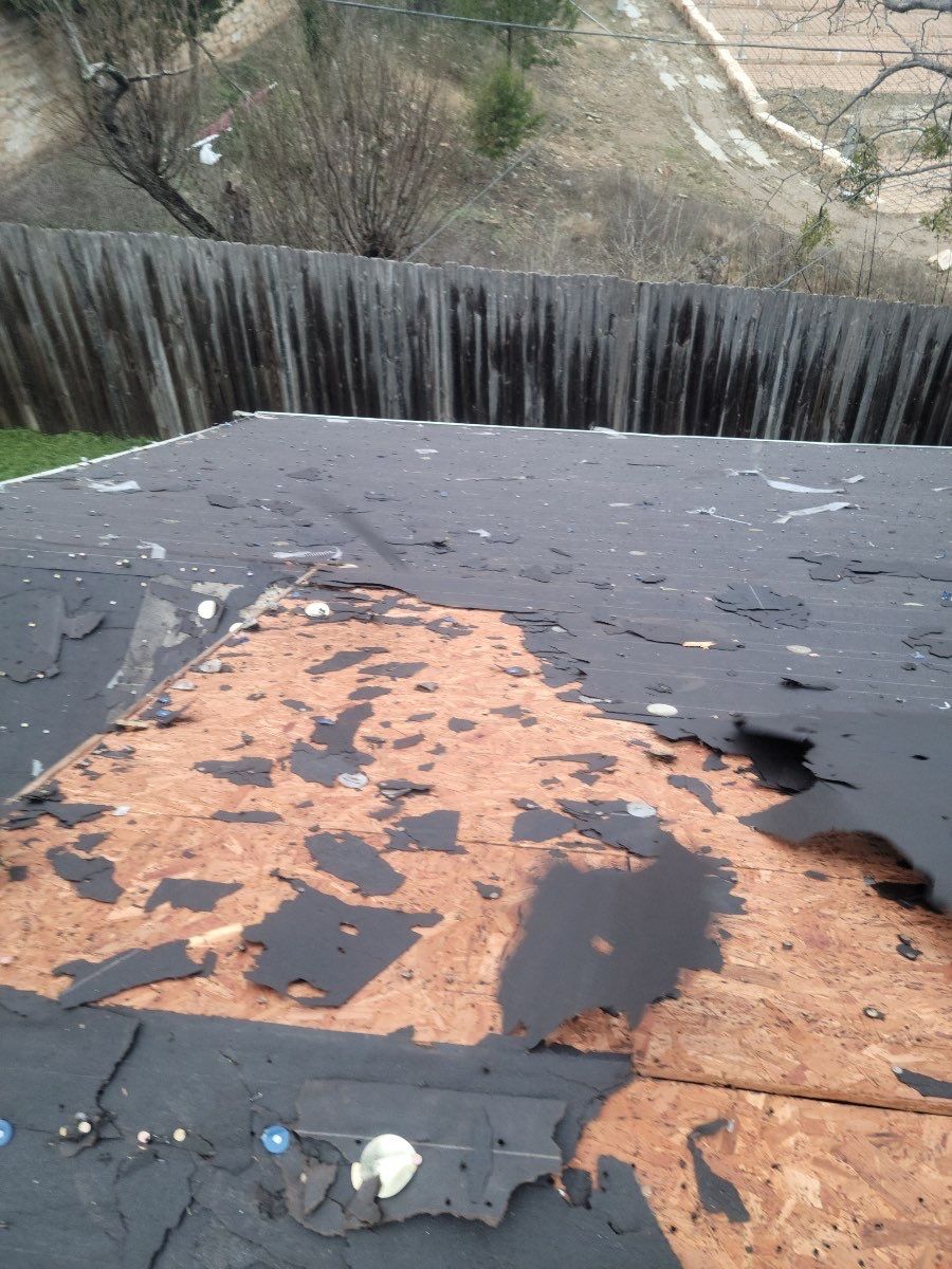 Architectural Shingle Roof Replacement and Interior Restoration in Round Rock by Caliber Restoration LLC
