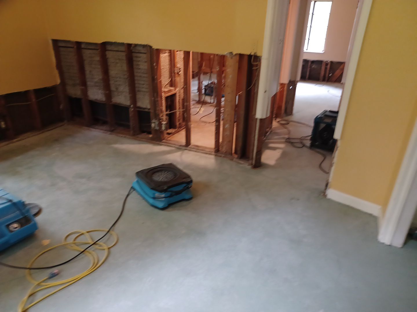 Project in West Bloomfield Township by EzDry Water Mitigation & Property Restoration