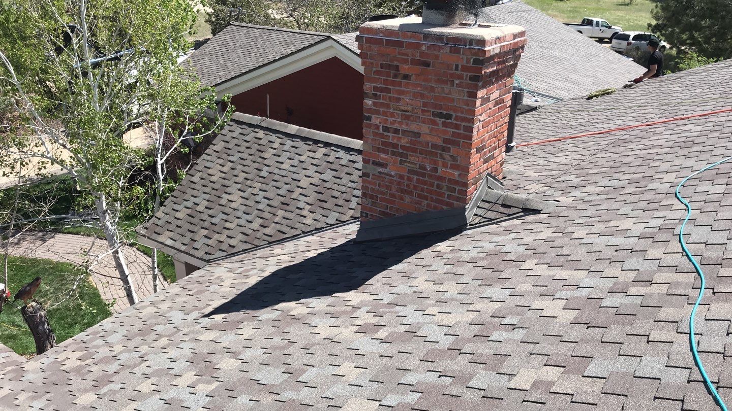 Residential Roofing Installation using CertainTeed Presidential IR - Weathered Wood by A to Z Roofing
