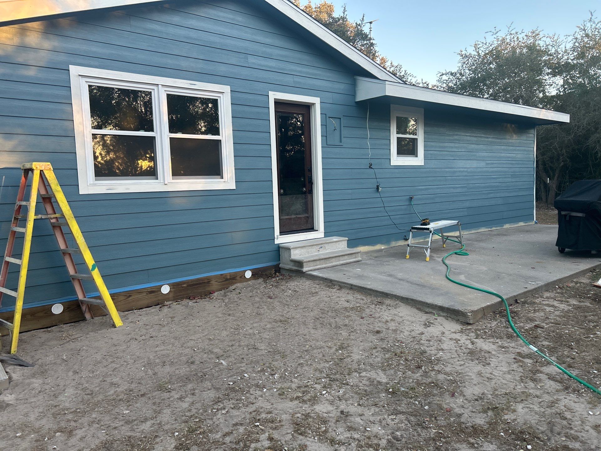 Customized Cabin by Bayfront Roofing and Construction