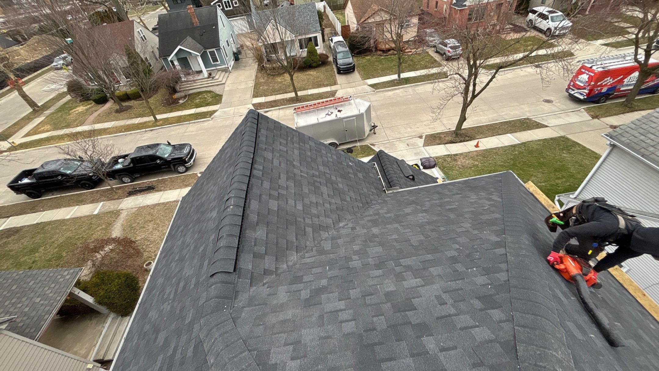 Roof Replacement using Owens Corning Duration Flex by 180 Contractors