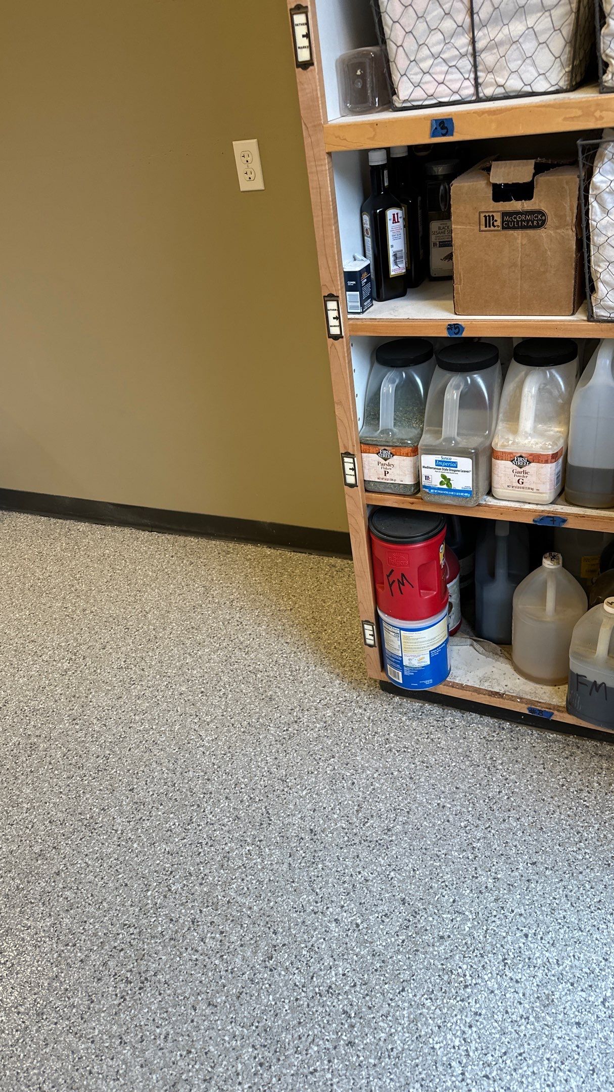Commercial Kitchen Floor Transformation using Mt Everest by Croc Coatings, LLC