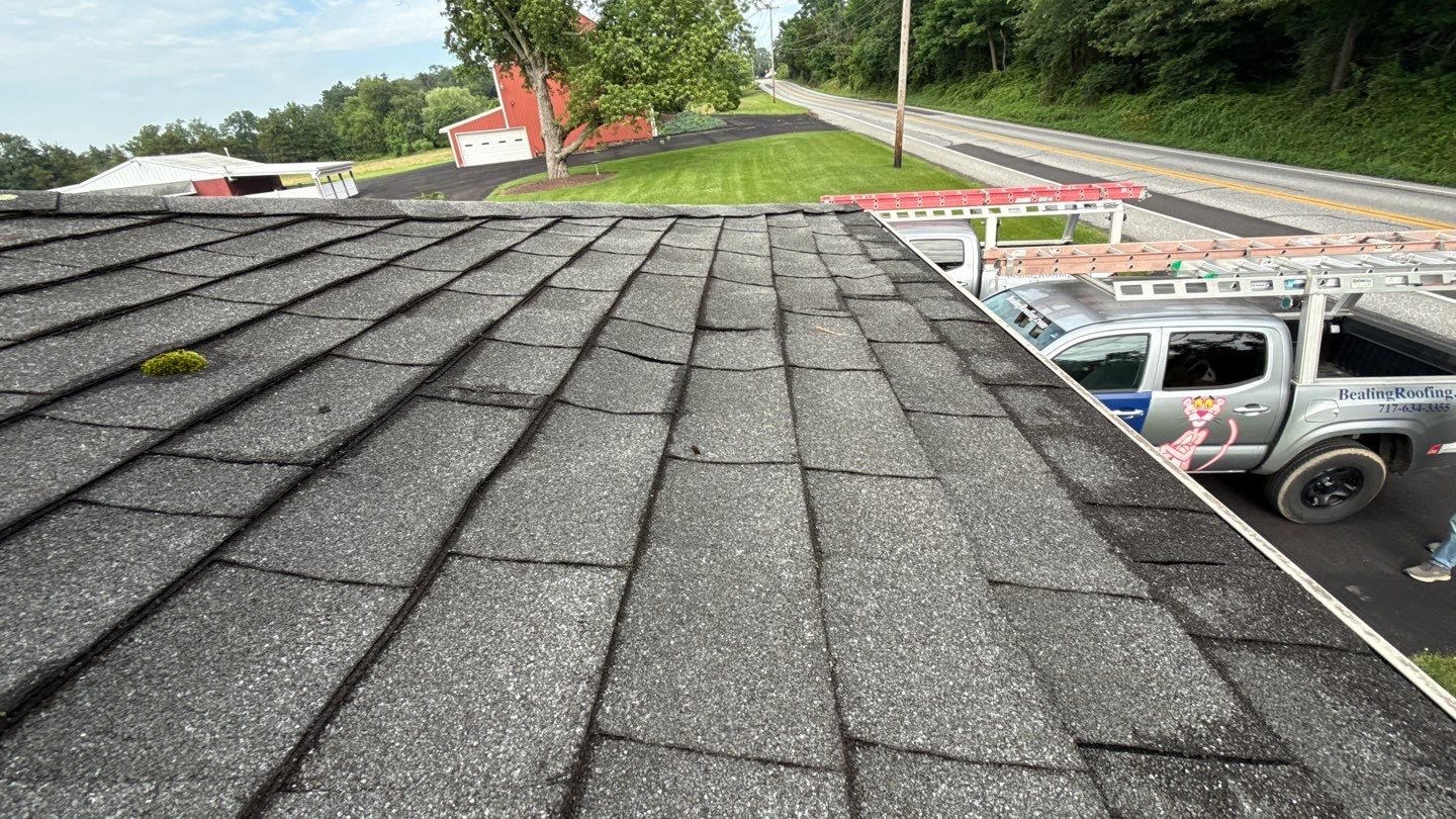 Roof Replacement and Chimney Restoration with Shutter Upgrade in East Berlin, Pennsylvania by Bealing Roofing & Exteriors