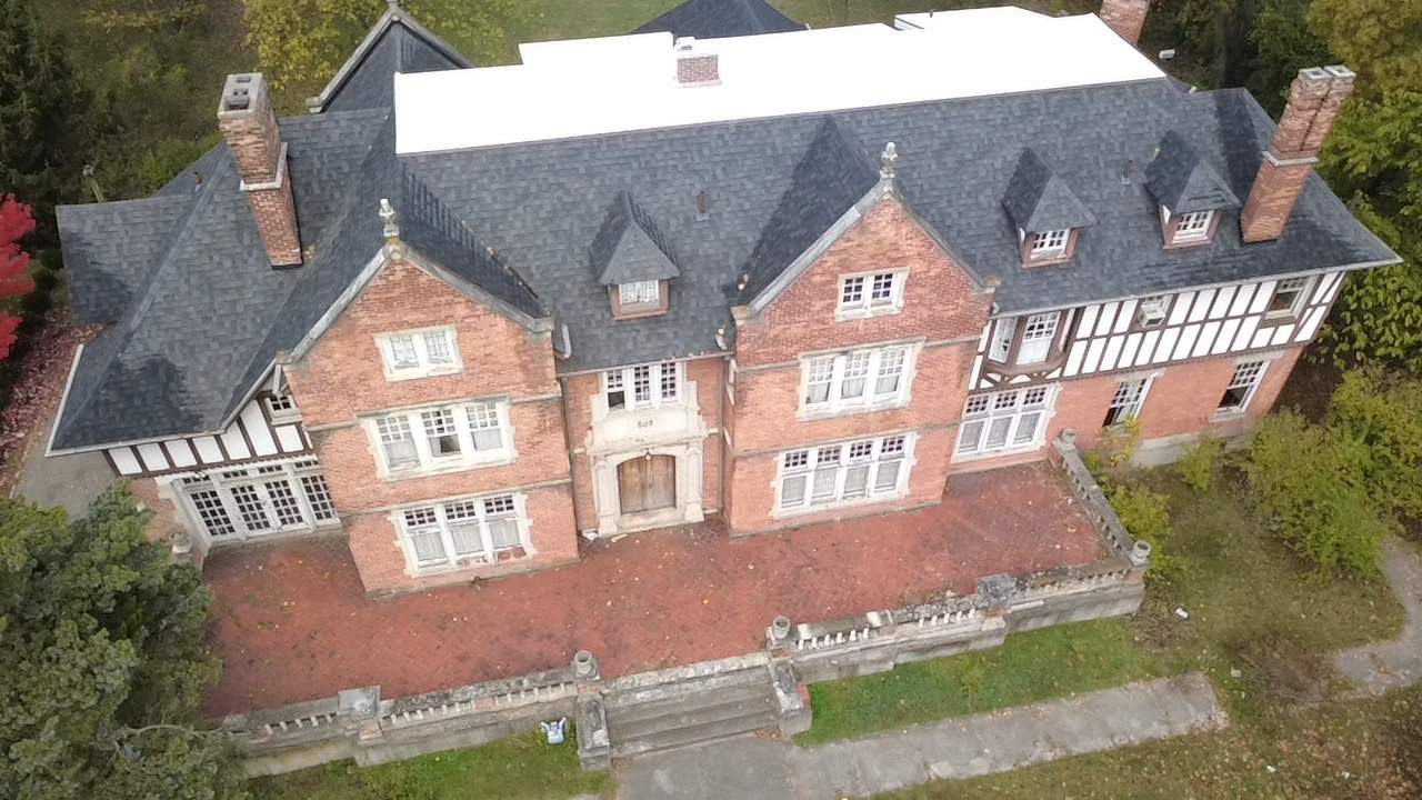 Middletown Mansion Restoration Project - Low Slope Roof by Level Up Roofing and Restoration Services LLC