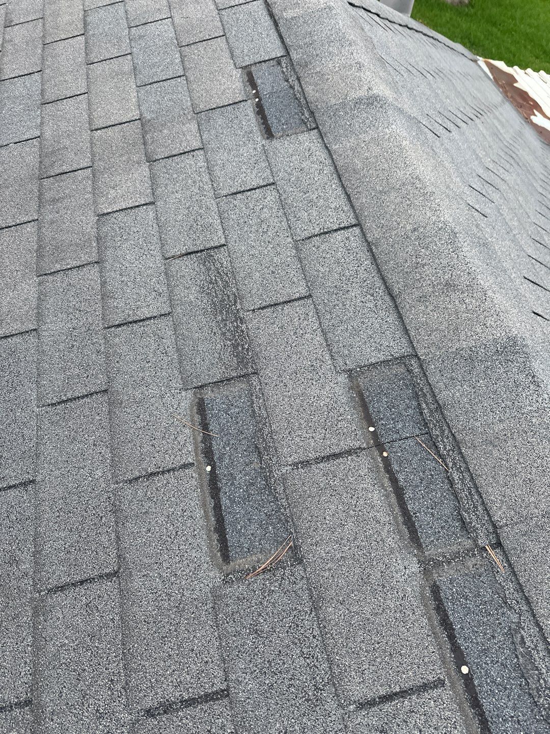Hail Damage using Owen's Corning Duration (Lifetime) Shingles by Roof Repair Company