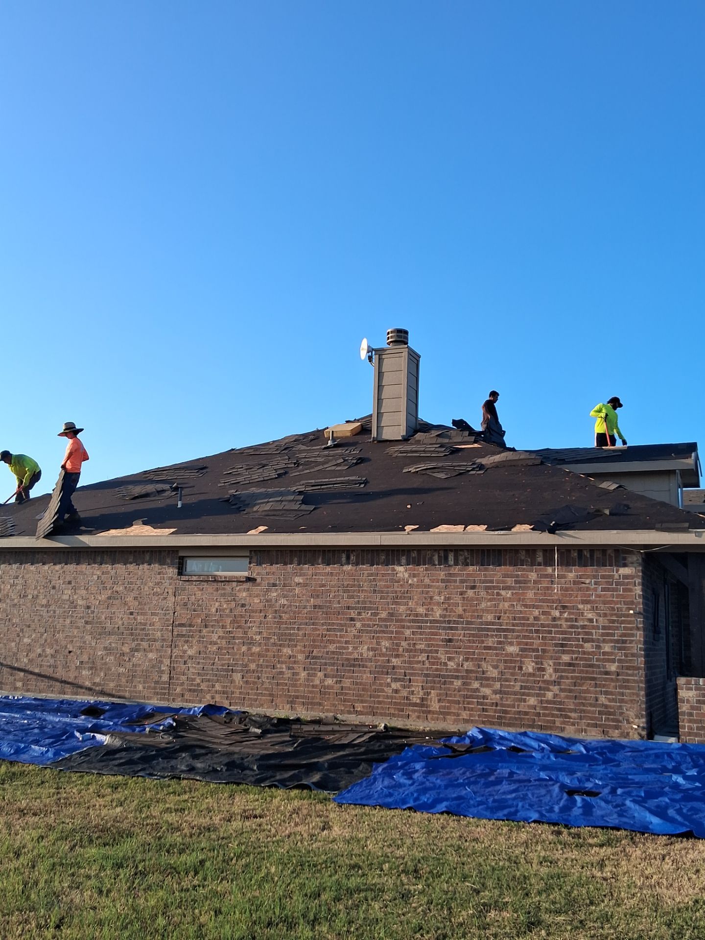 Residential Roof Replacement and Decking Repair in Springtown, Texas by Performance 1 Roofing