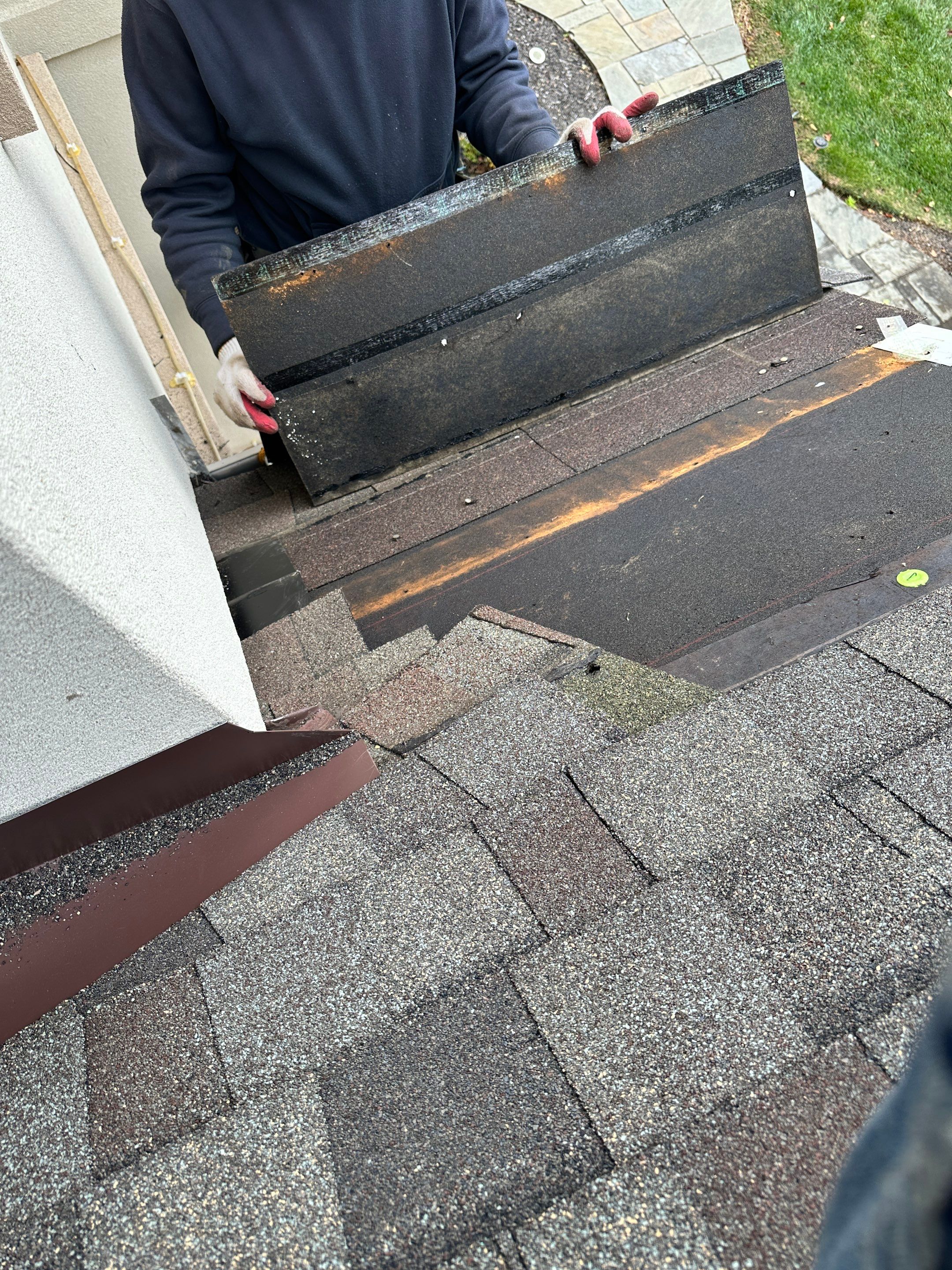 Residential Roofing Repair using CertainTeed Landmark Weathered Wood Architectural Shingles by Frederick Roof Repair
