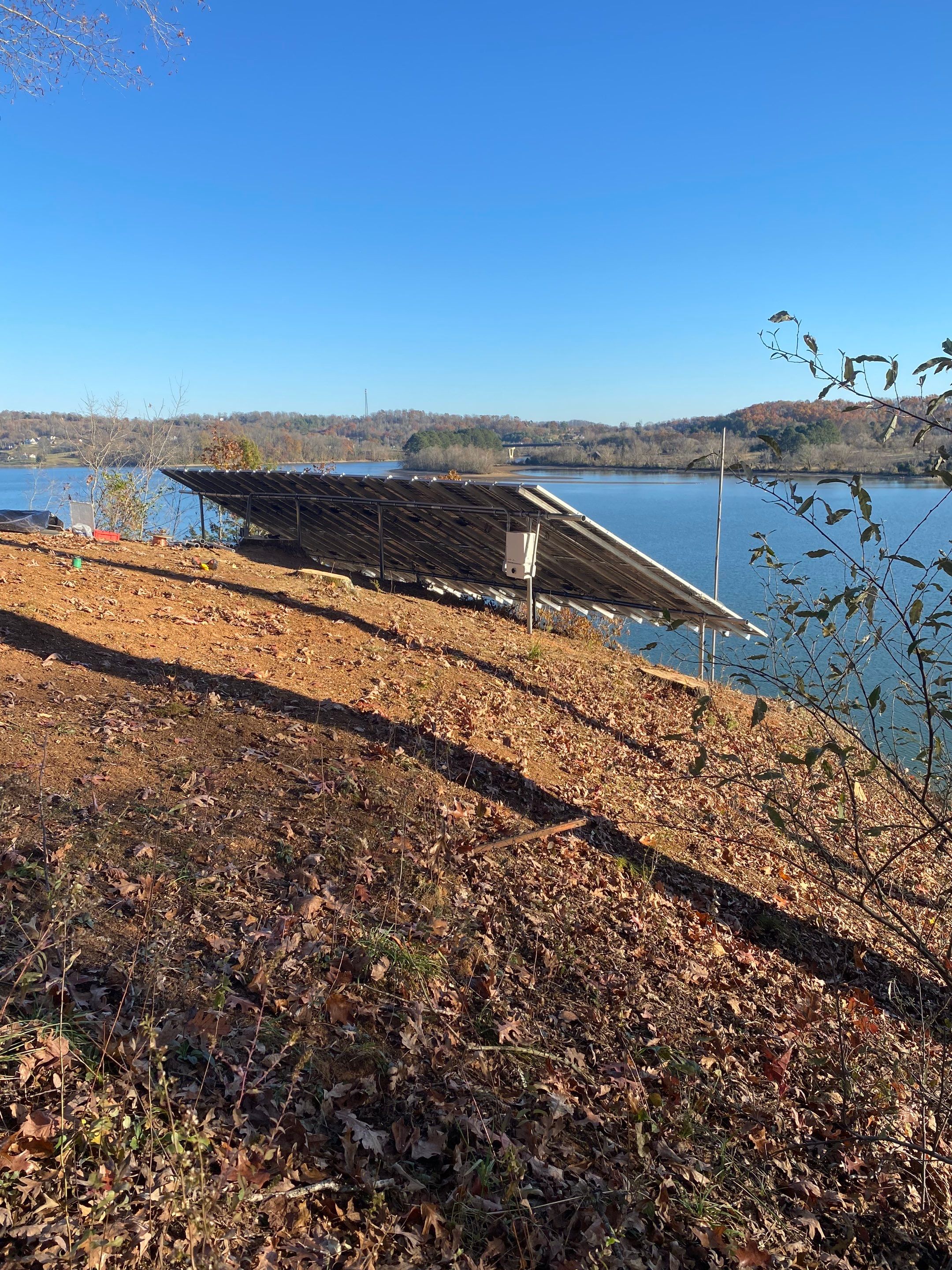 Project in Harriman by Green Wave Solar 