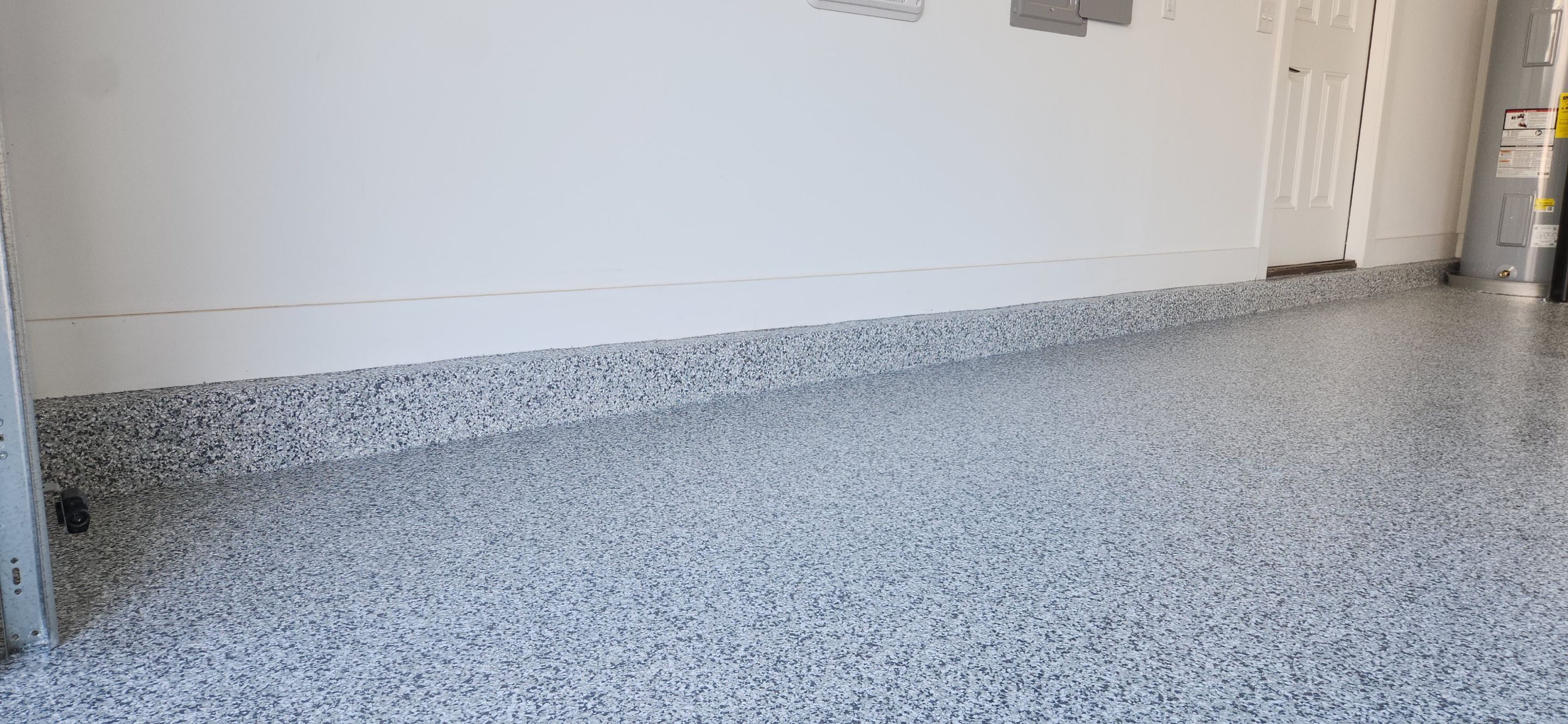 Garage using Gravel by Elite Floor Solutions