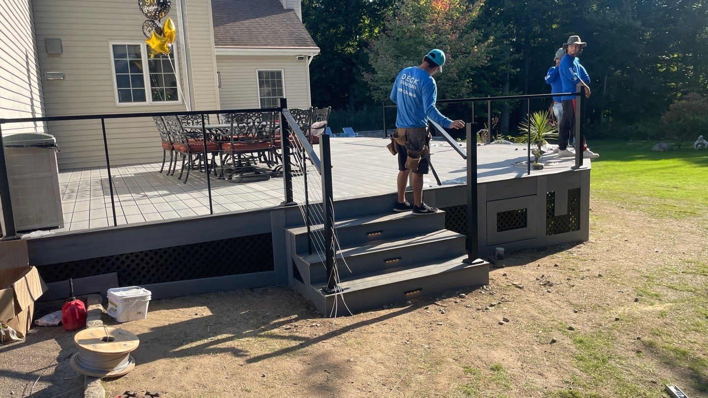 New Deck in Hanover, New Jersey by deck guardian
