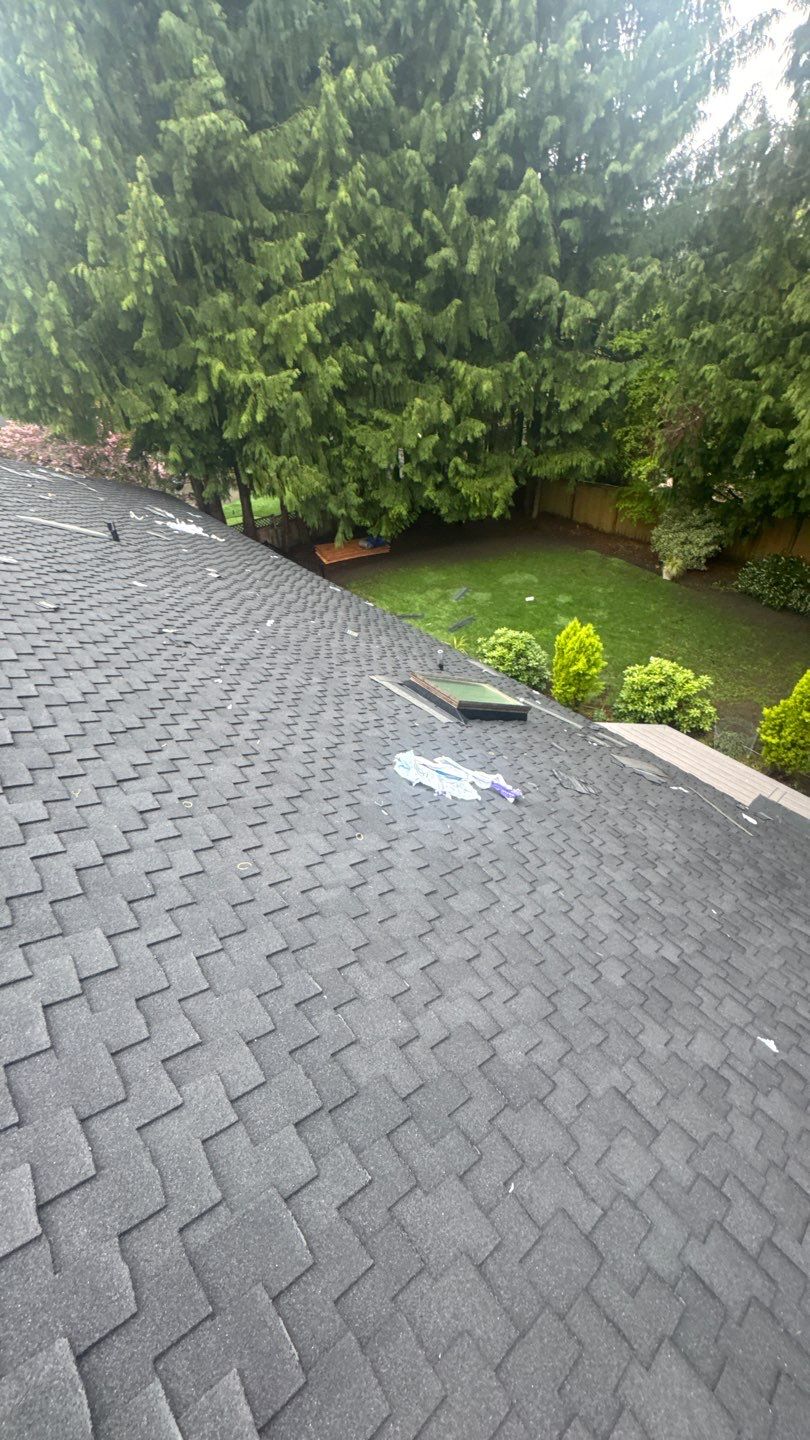 Residential Roofing Installation using GAF UHDZ Shingles by Roofing Formula LLC