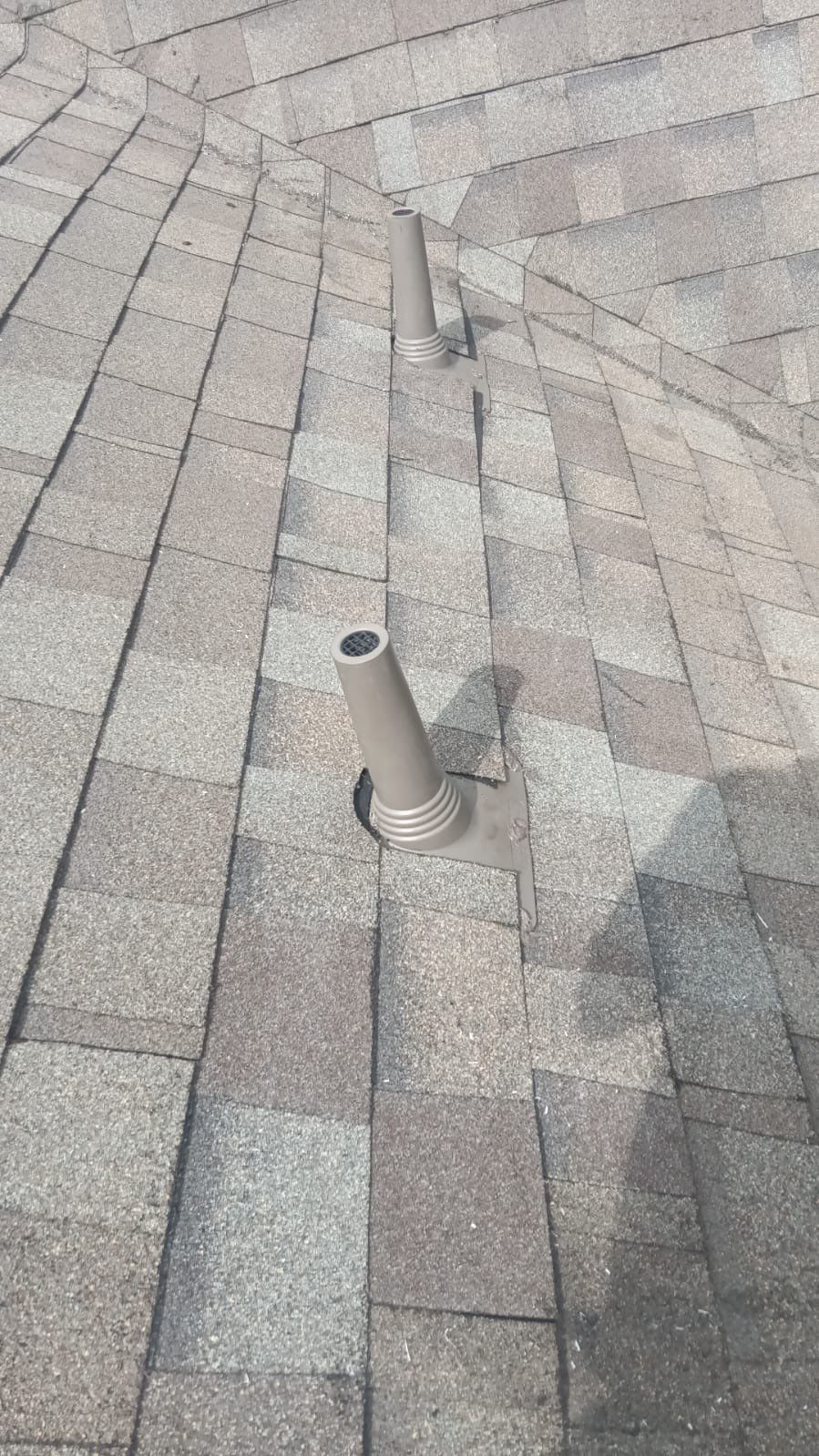 Hail Damage using Owen's Corning Duration (Lifetime) Shingles by Roof Repair Company