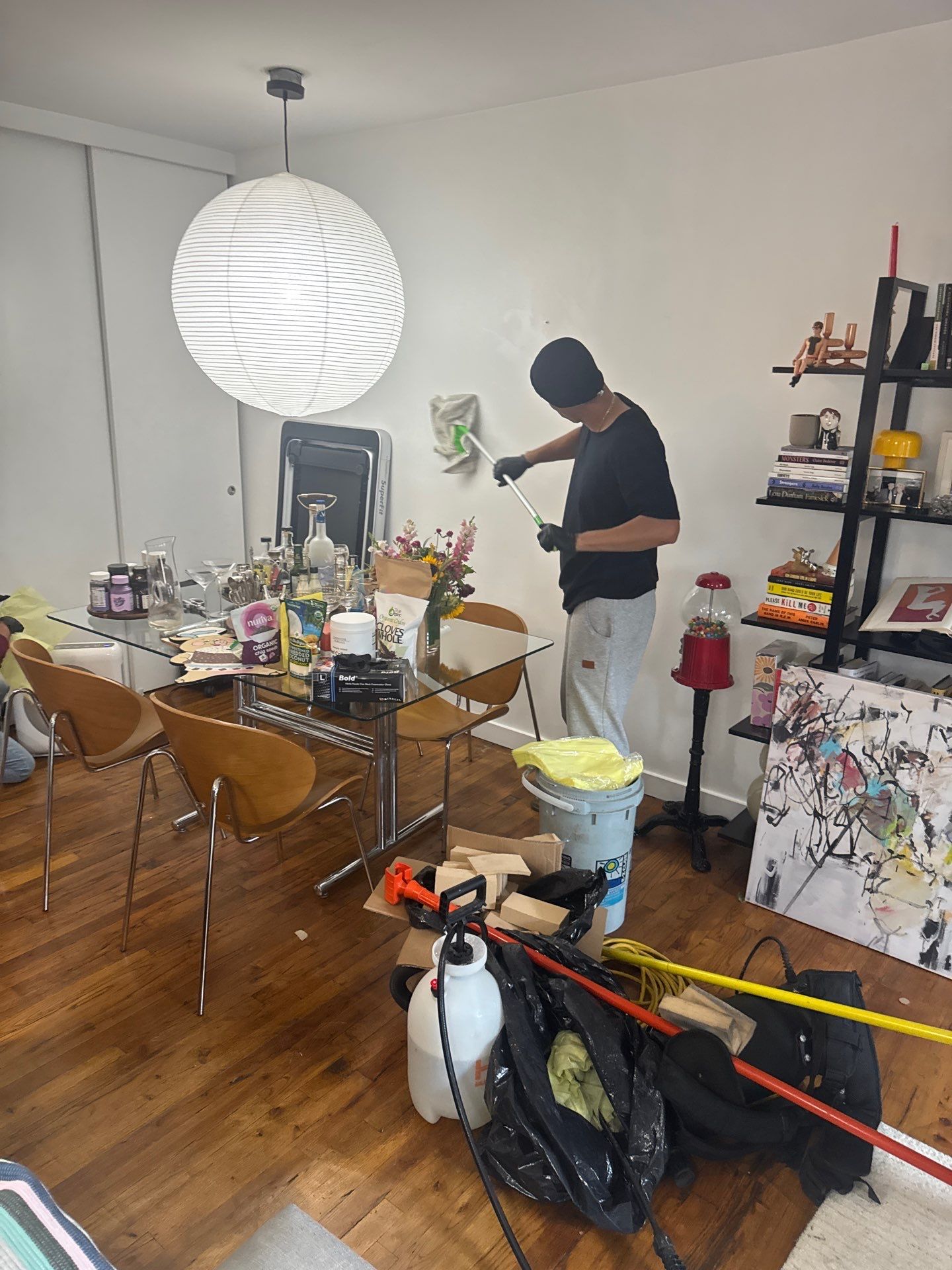 Fire Damage Restoration and Ceiling Repair in Brooklyn Apartment by Newhouse Restoration