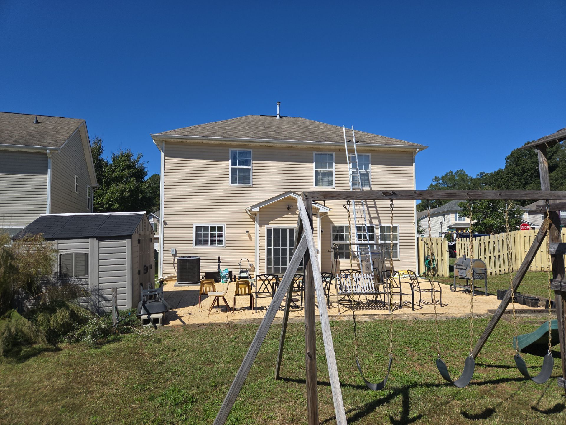 Roof replacement, interior and gutters repair by hail and wind damage by Just Brilliant Restoration JBR
