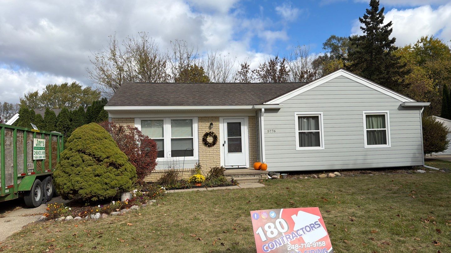 Siding Replacement using Alside S7 Cedar Mill Grain Cape Cod Grey by 180 Contractors