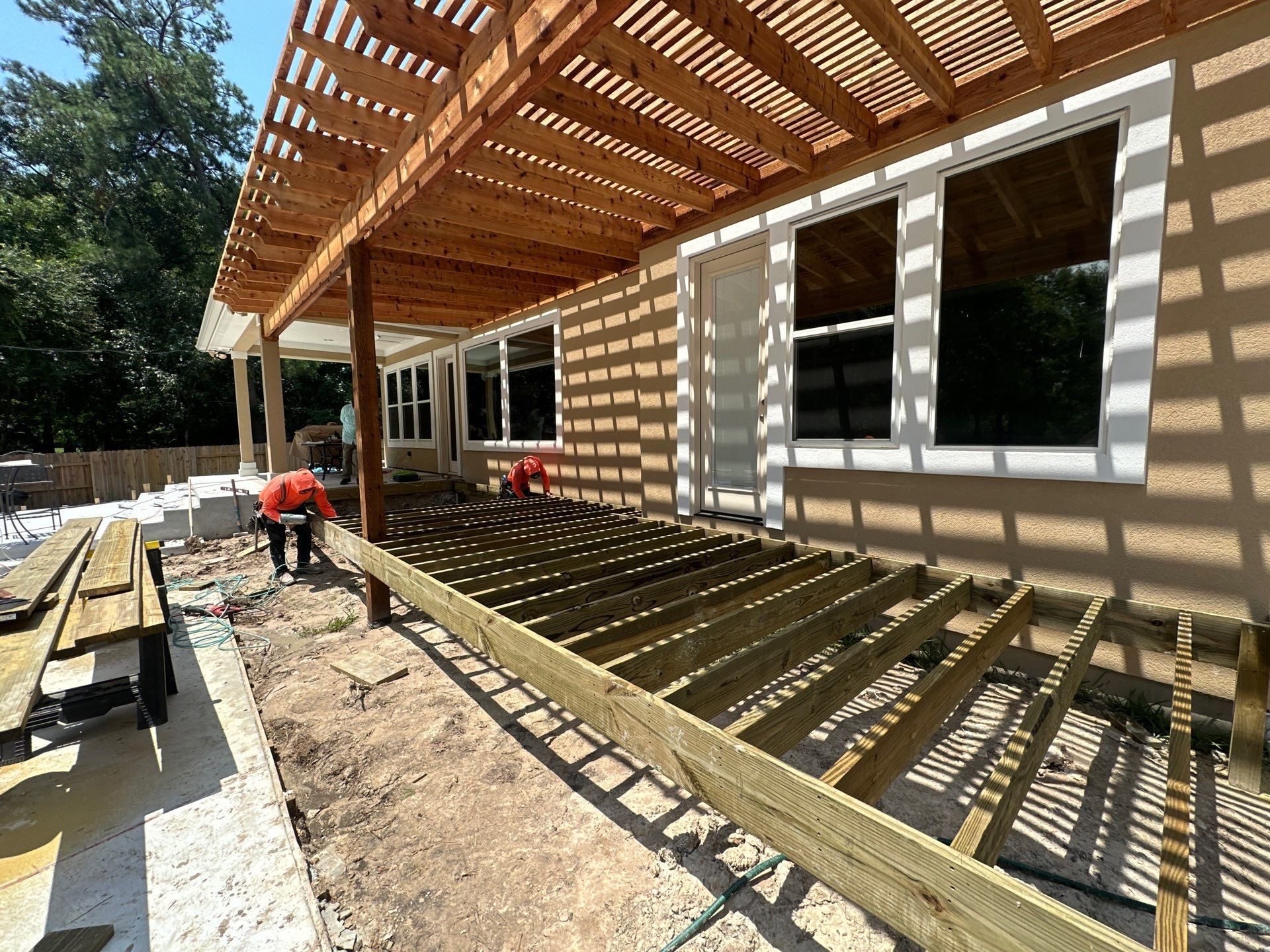 Patio and Deck in Spring TX by SophAlx LLC