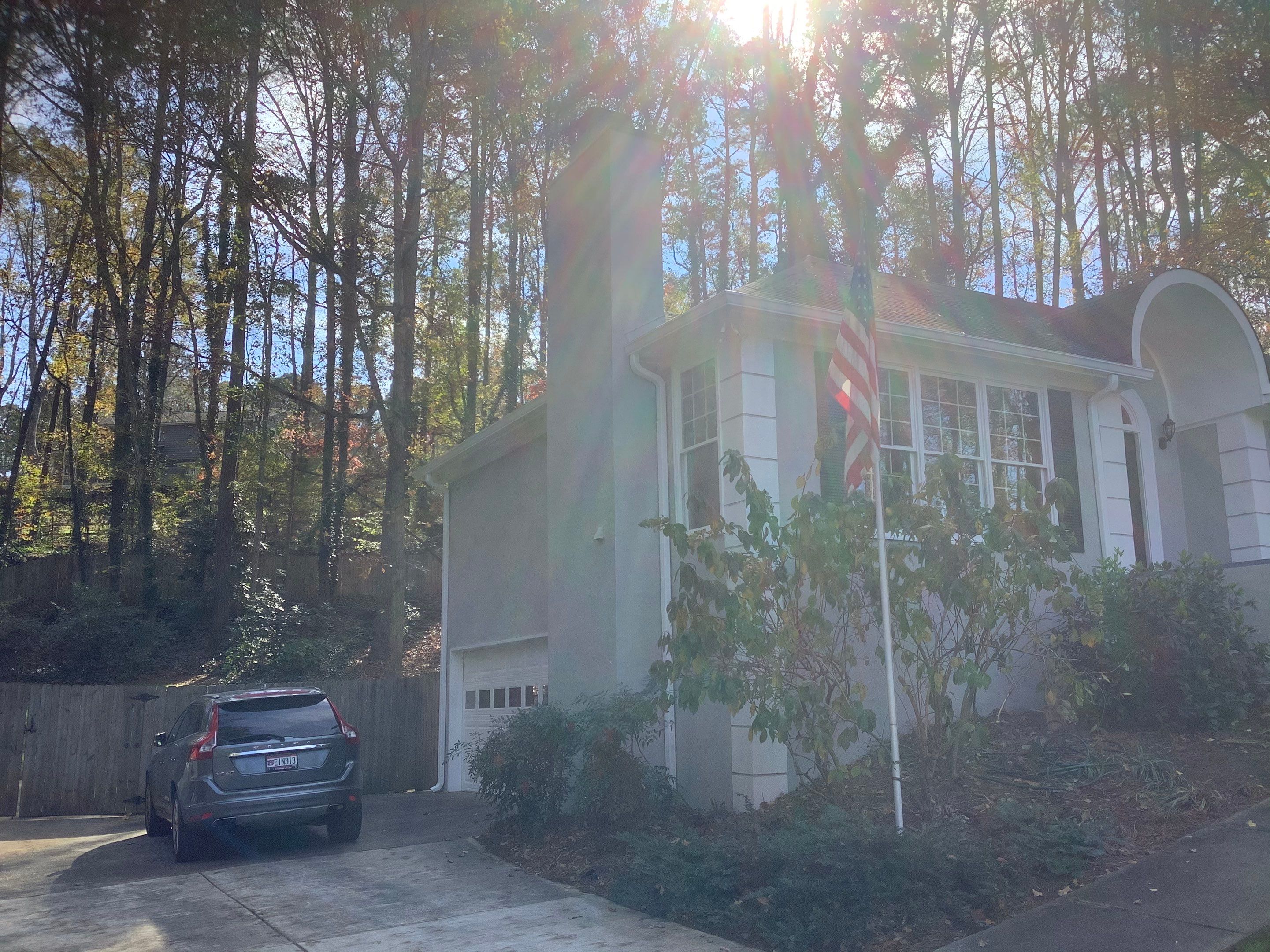 Full Exterior Painting and Front Step Refinishing in Marietta by Swift Home Renovations