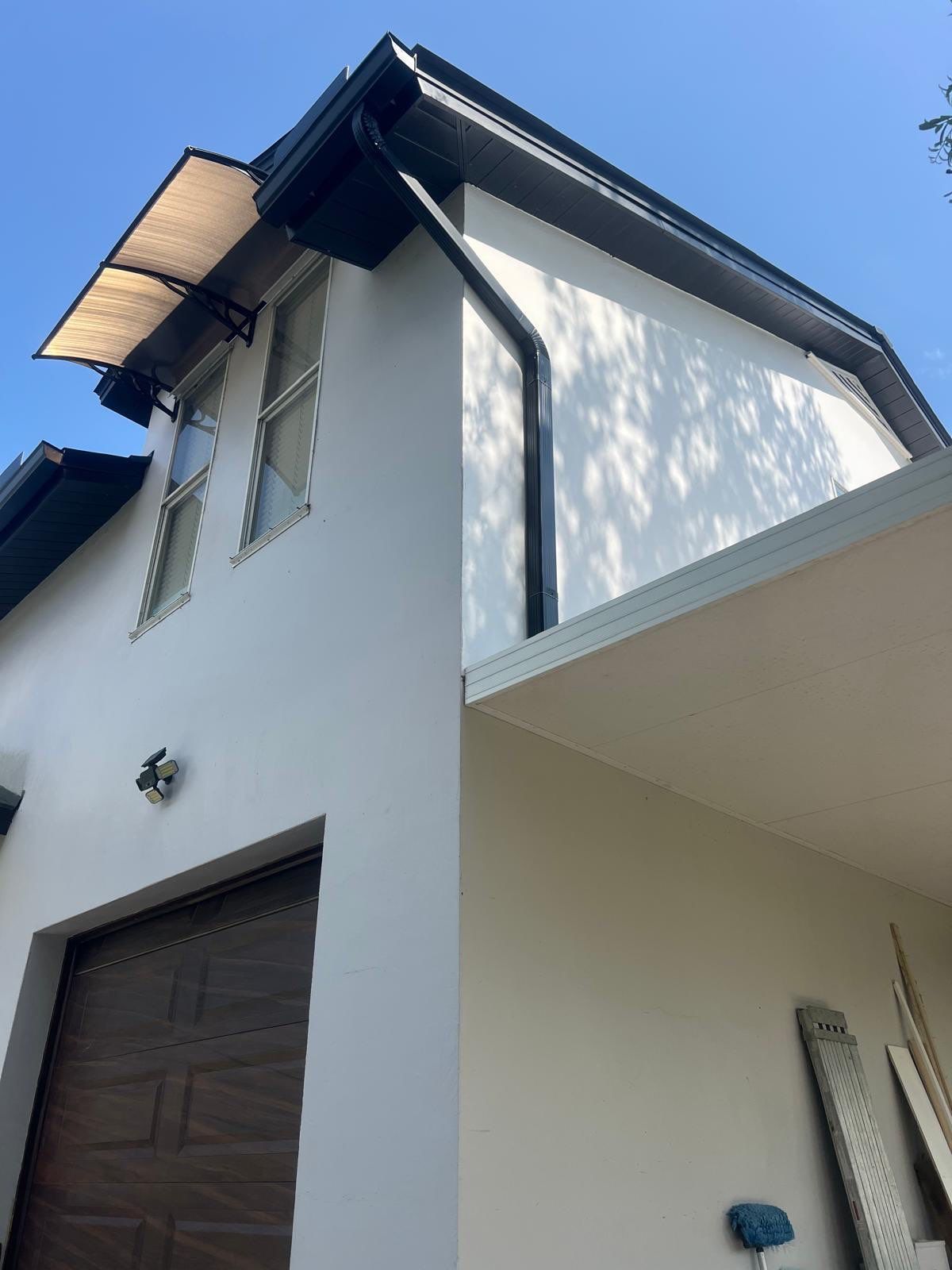 Black 6-Inch K-Style Gutters in North Fort Myers FL by Gutter Professor by Gutter Professors