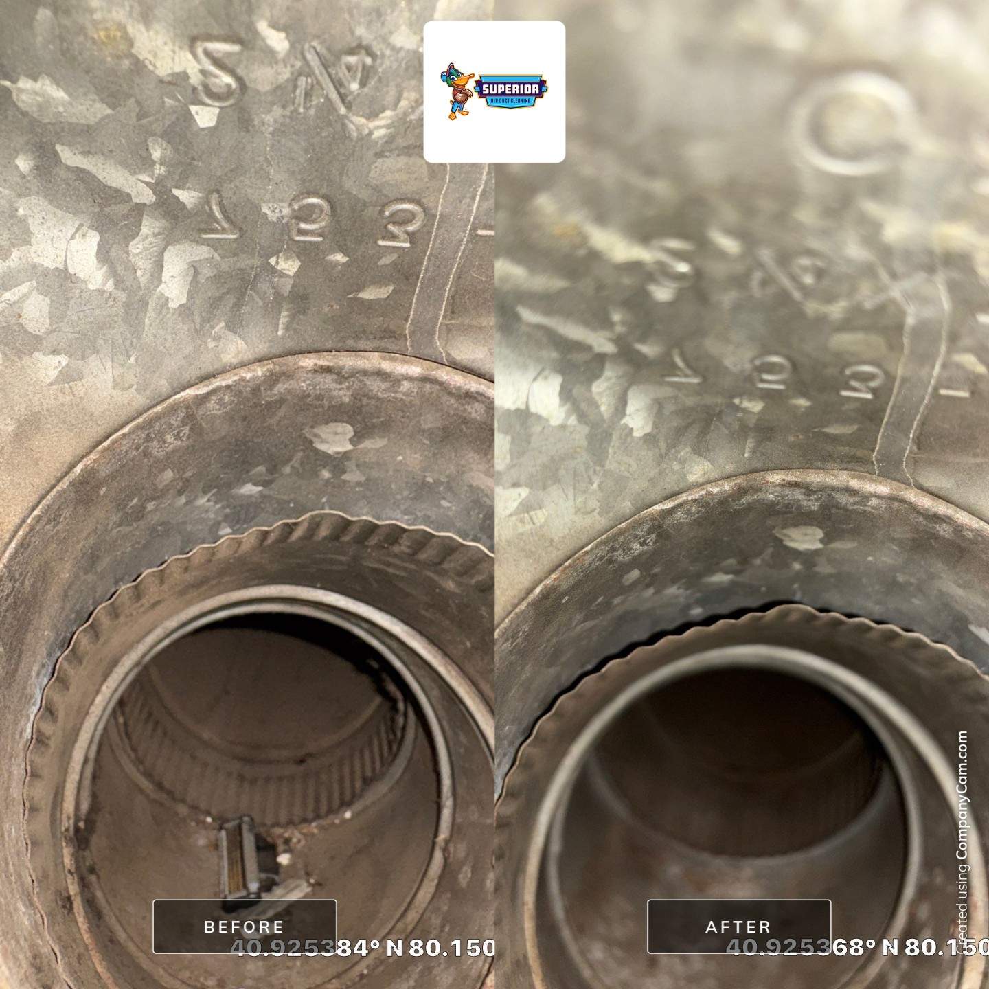 Air Duct Cleaning With a Vacuum Truck in Portersville, PA by Superior Air Duct Cleaning