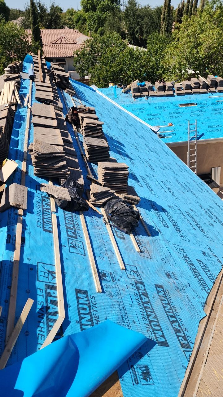 Sierra Beige Concrete Tile  by Reimagine Roofing
